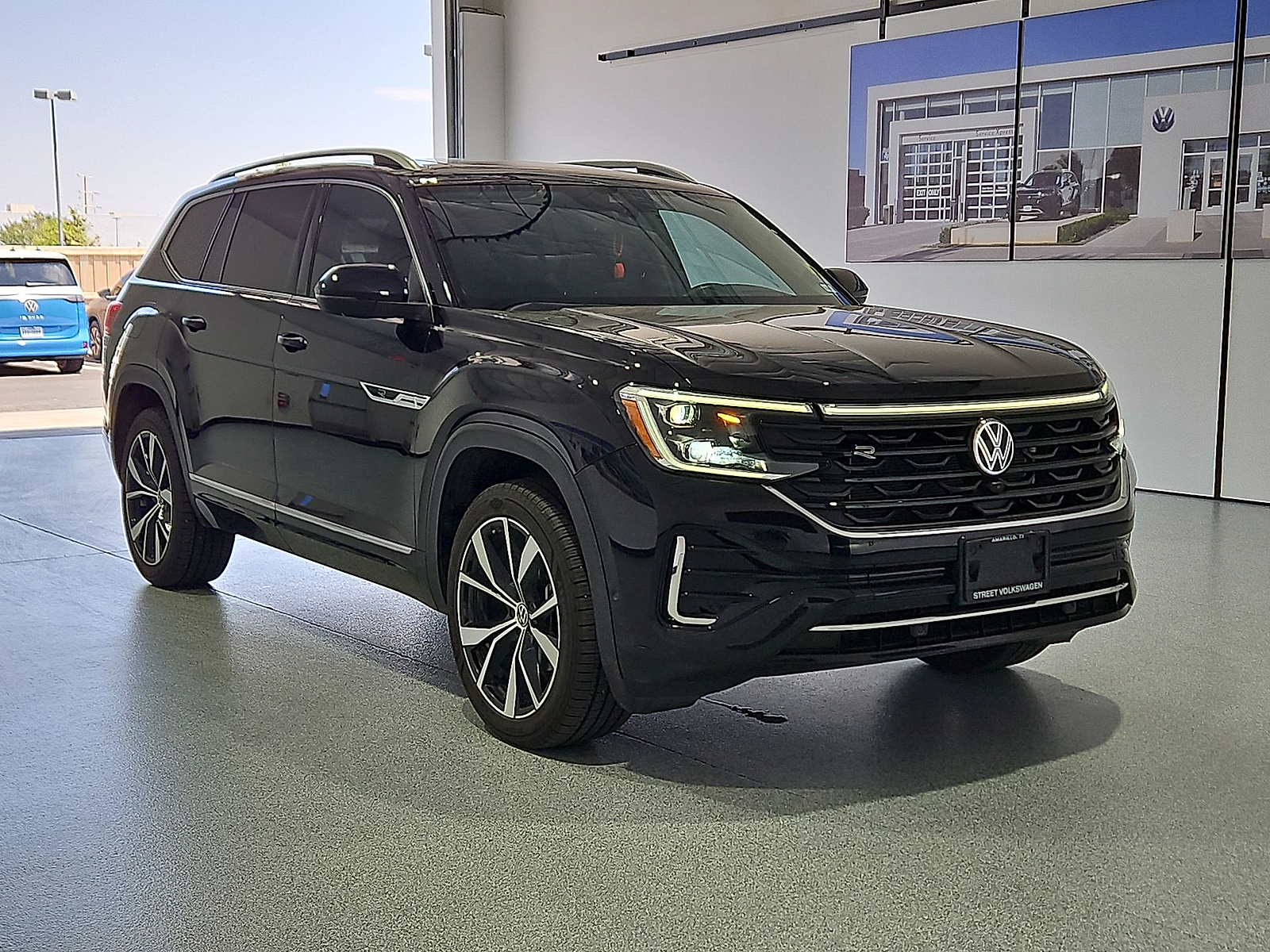 2024 Volkswagen Atlas 2.0T SEL Premium R-Line Deep Black at Bobby Duby Motors