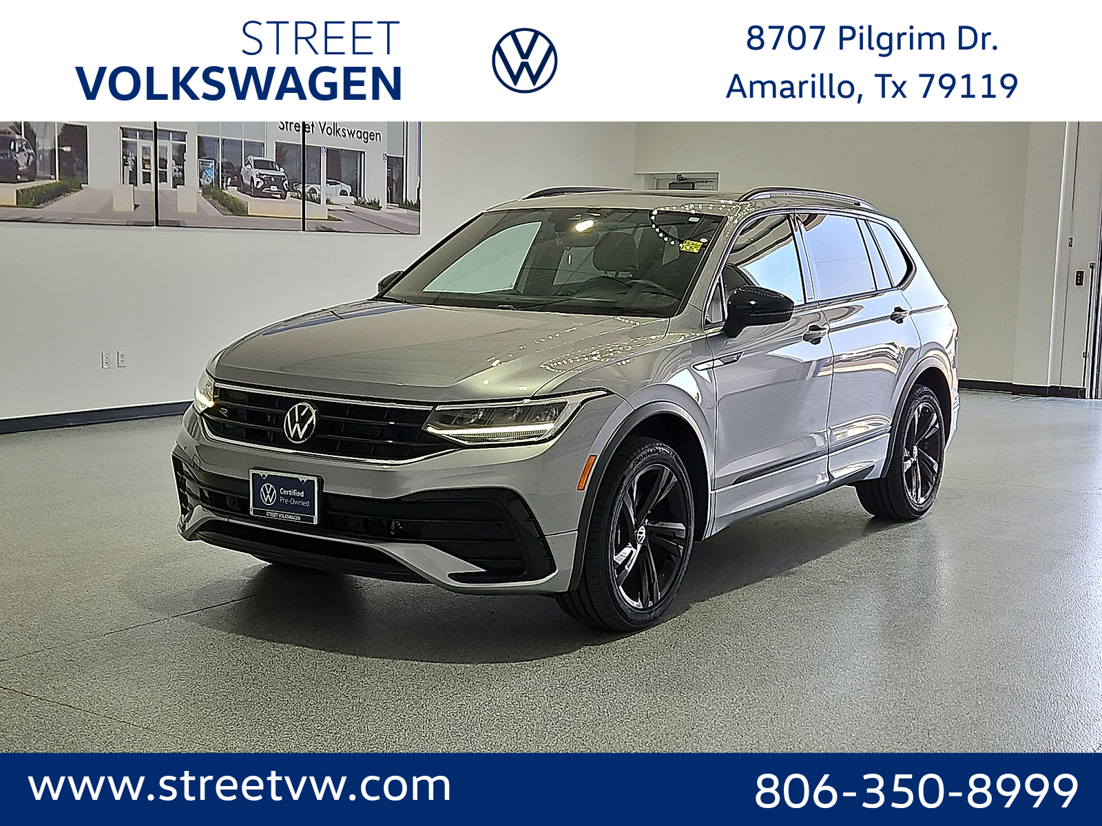 2023 Volkswagen Tiguan 2.0T SE R-Line Black - 0