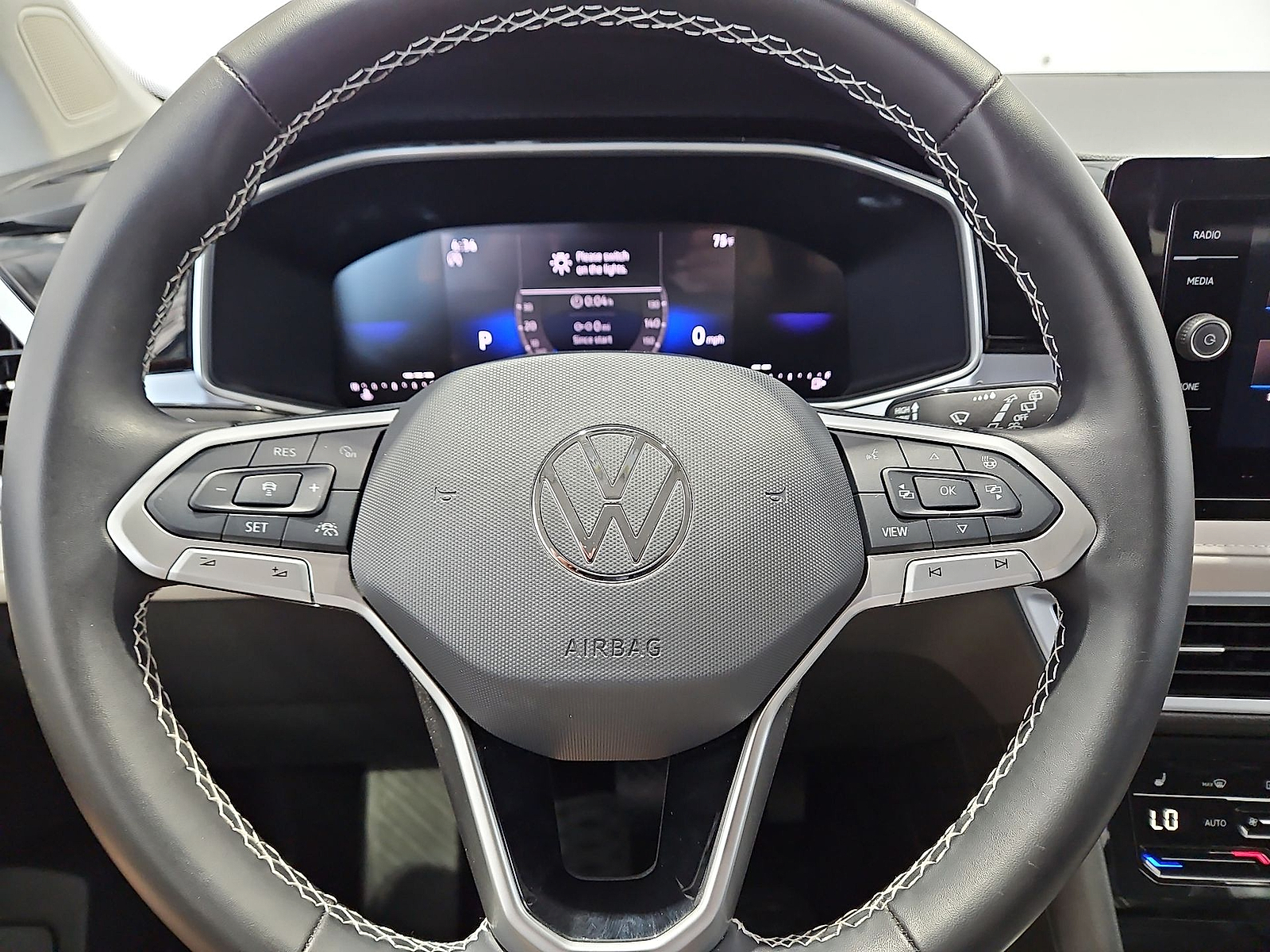 2025 Volkswagen Taos 1.5T SE Silver Metallic at Street VW of Amarillo