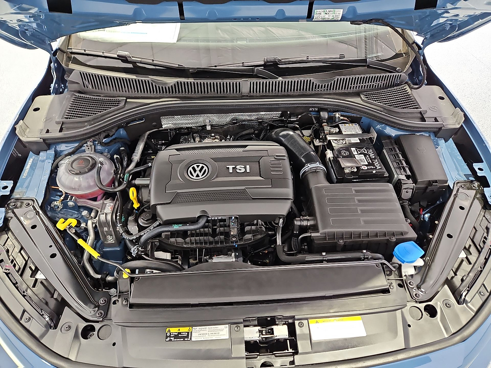 2026 Volkswagen Jetta GLI Autobahn Monterey Blue Pearl w/Deep Black Roof at Street VW of Amarillo