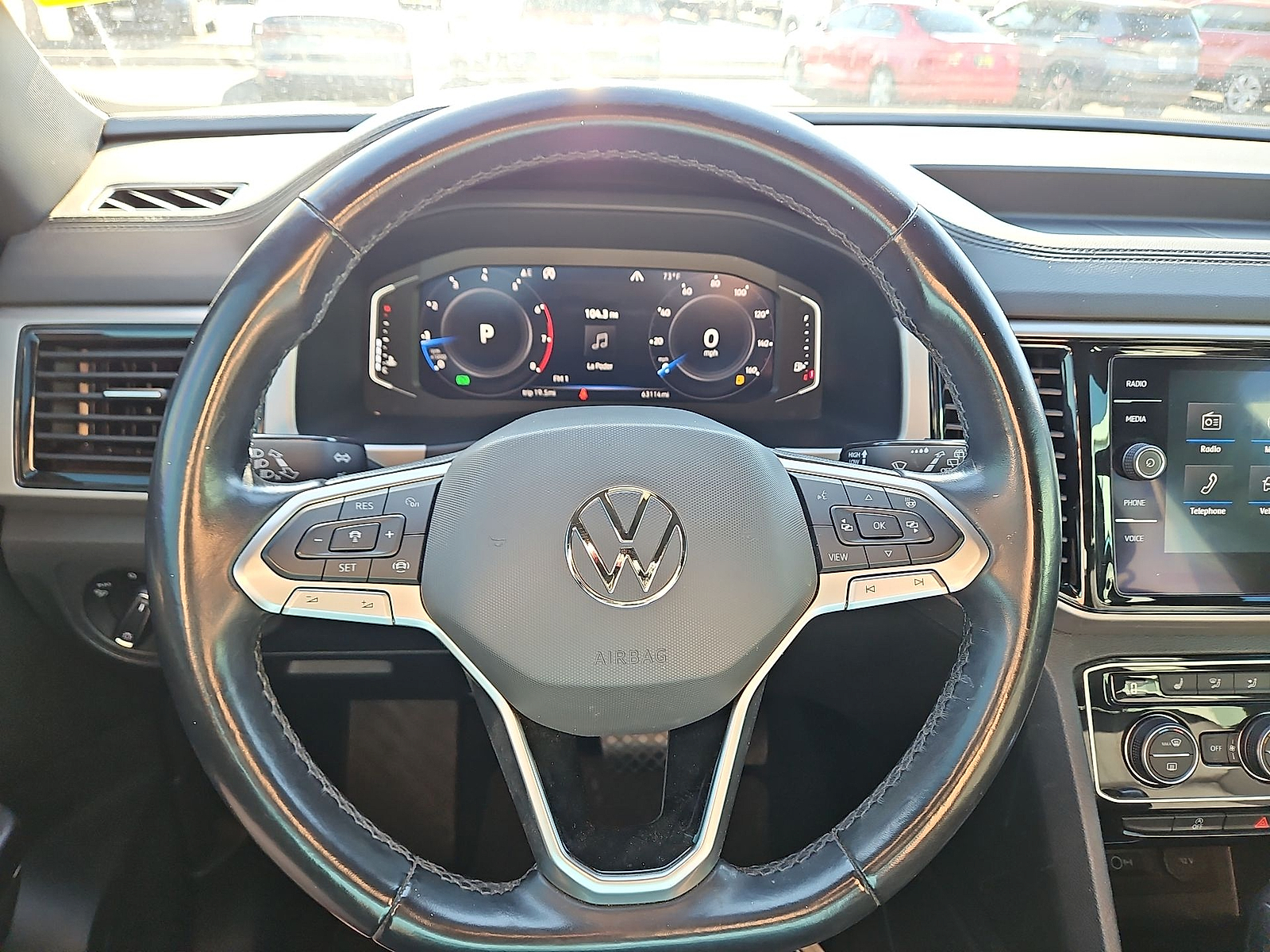2020 Volkswagen Atlas Cross Sport 2.0T SEL Pacific Blue Metallic at Bobby Duby Motors
