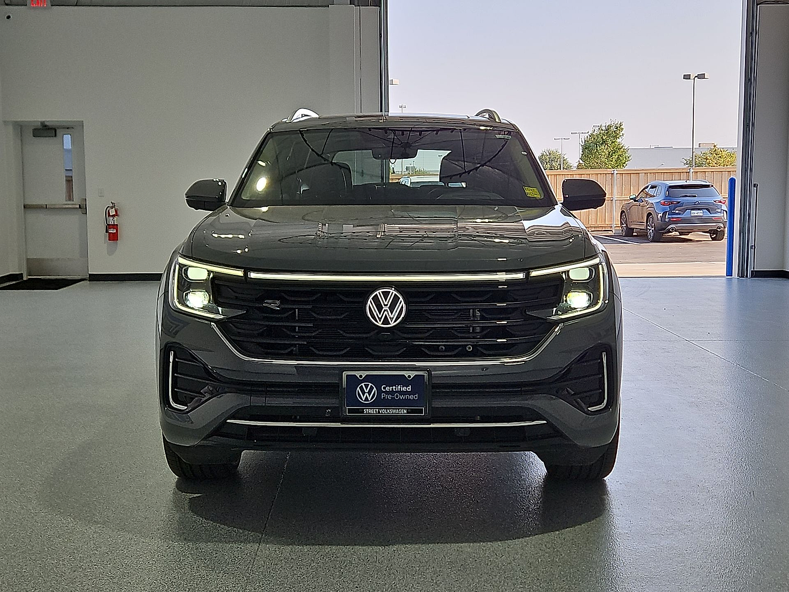 2025 Volkswagen Atlas 2.0T SEL Premium R-Line Pure Gray at Bobby Duby Motors