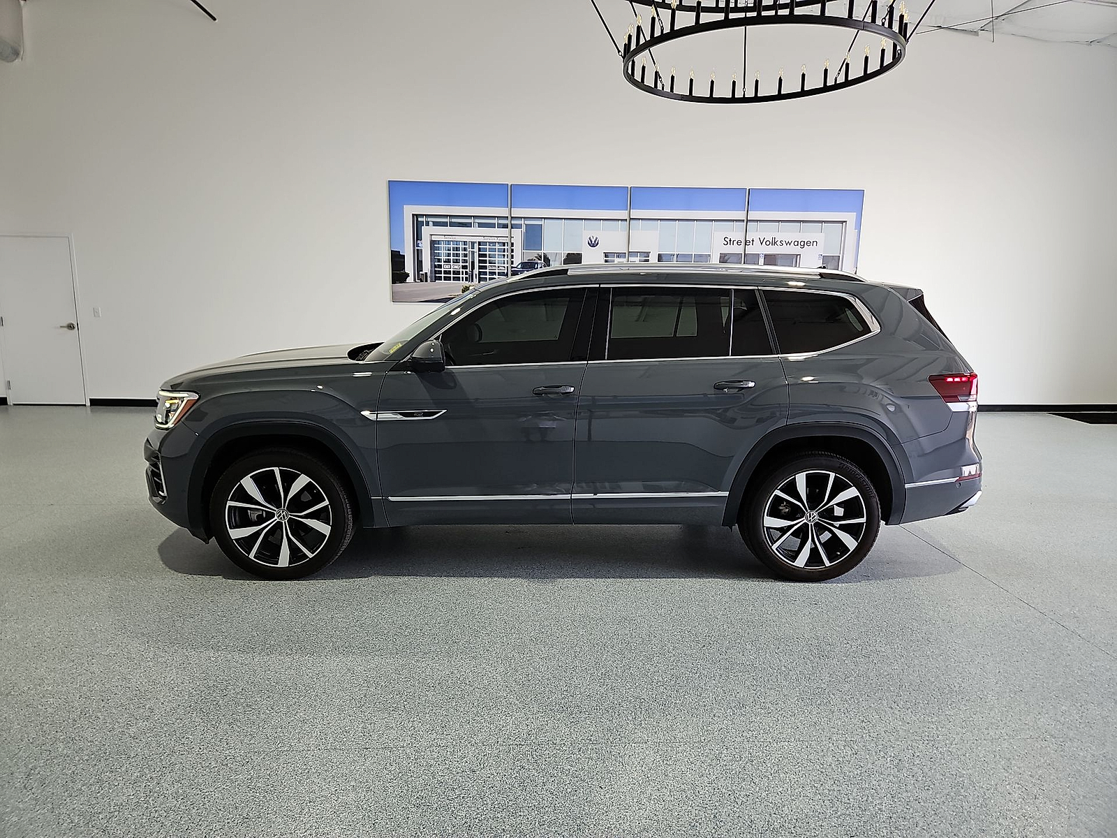 2025 Volkswagen Atlas 2.0T SEL Premium R-Line Pure Gray at Bobby Duby Motors