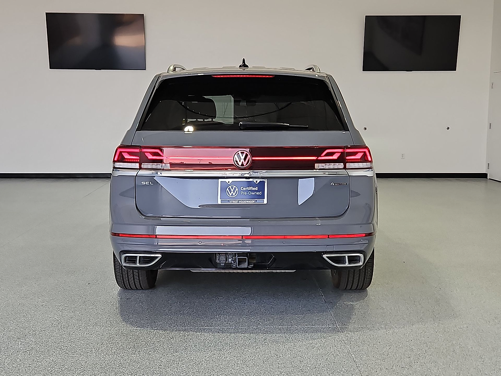 2025 Volkswagen Atlas 2.0T SEL Premium R-Line Pure Gray at Bobby Duby Motors