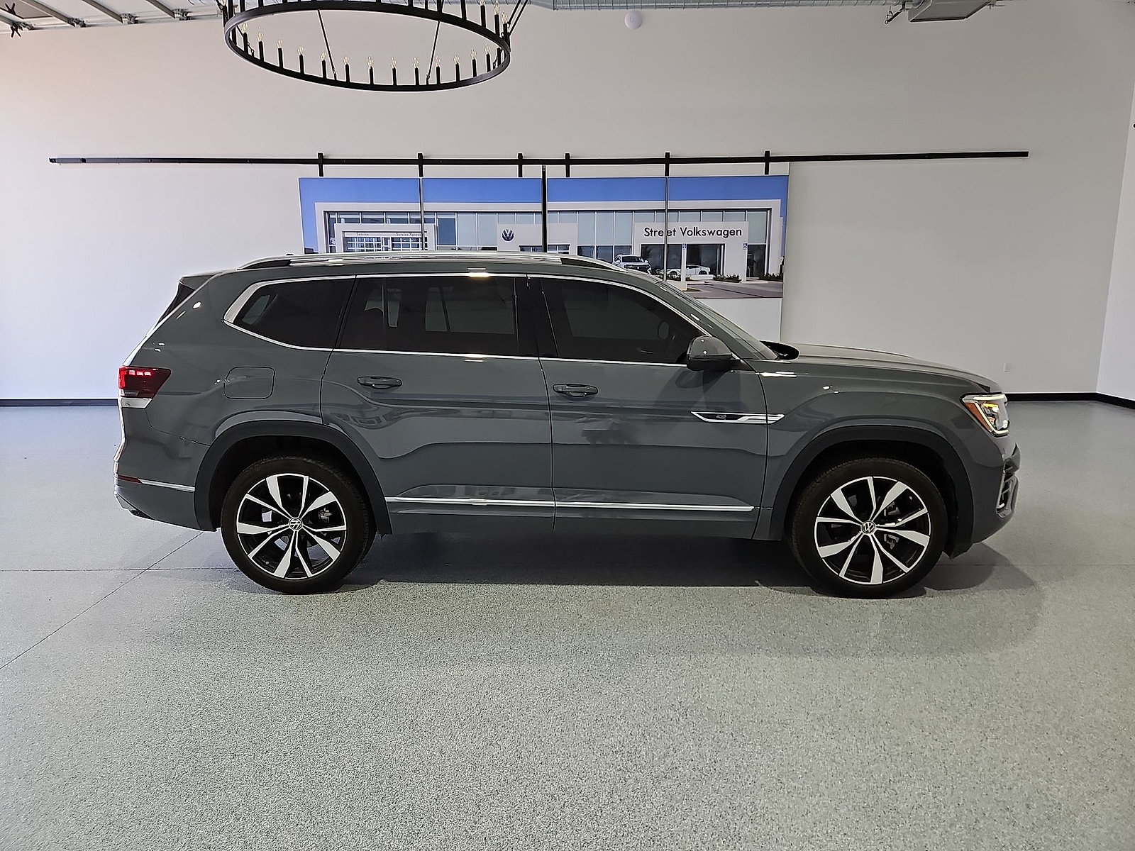 2025 Volkswagen Atlas 2.0T SEL Premium R-Line Pure Gray at Bobby Duby Motors