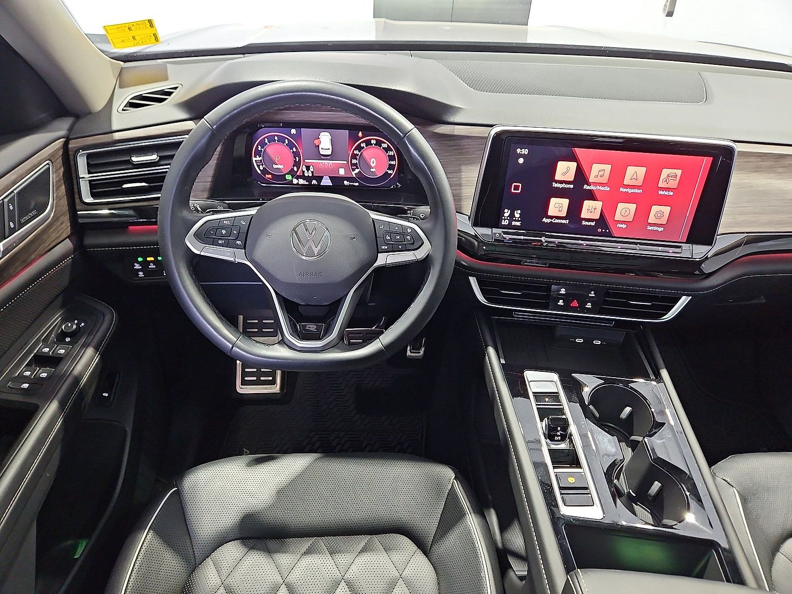 2025 Volkswagen Atlas 2.0T SEL Premium R-Line Pure Gray at Bobby Duby Motors