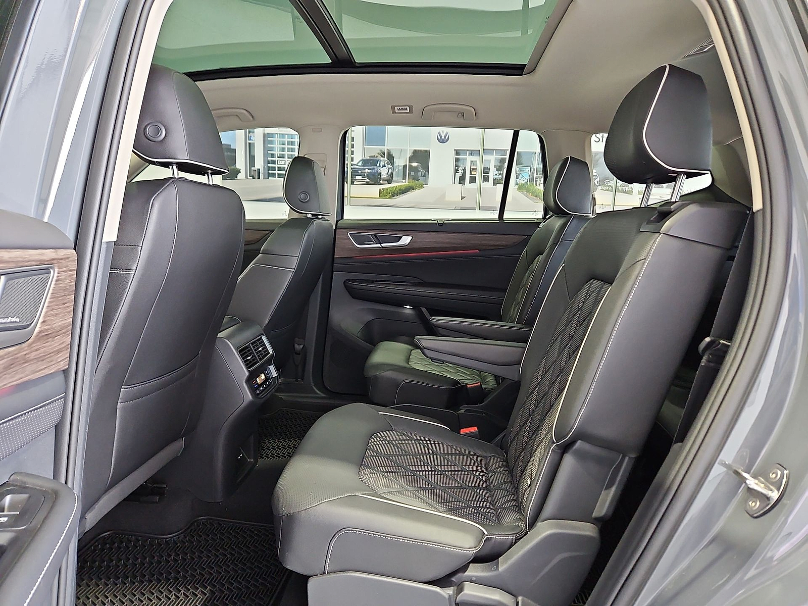 2025 Volkswagen Atlas 2.0T SEL Premium R-Line Pure Gray at Bobby Duby Motors