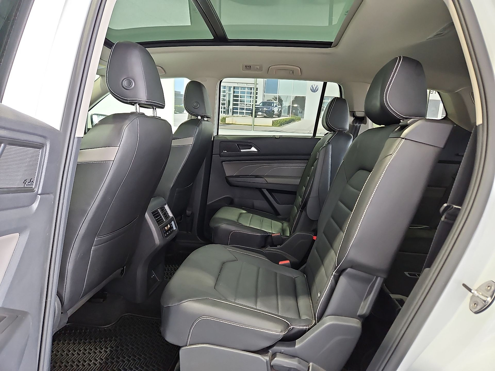 2023 Volkswagen Atlas 3.6L V6 SEL Premium R-Line Opal White at Street VW of Amarillo