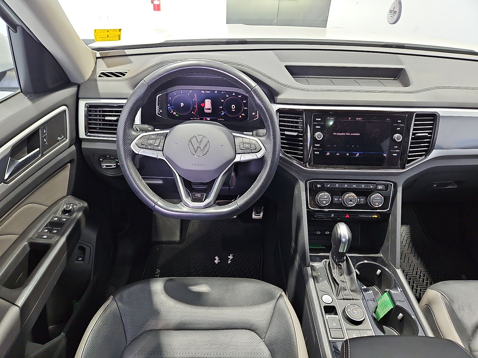 2023 Volkswagen Atlas 3.6L V6 SEL Premium R-Line Opal White at Street VW of Amarillo