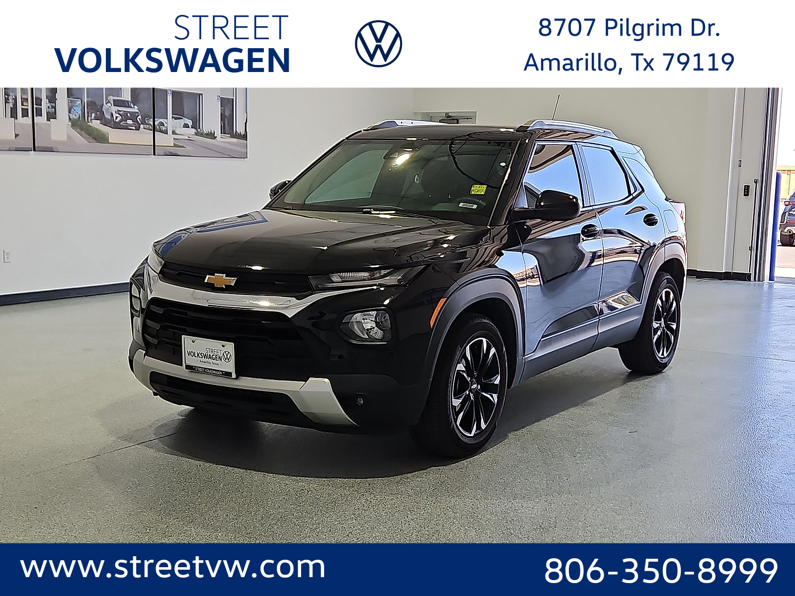 2023 Chevrolet Trailblazer FWD LT Black Metallic at Street VW of Amarillo