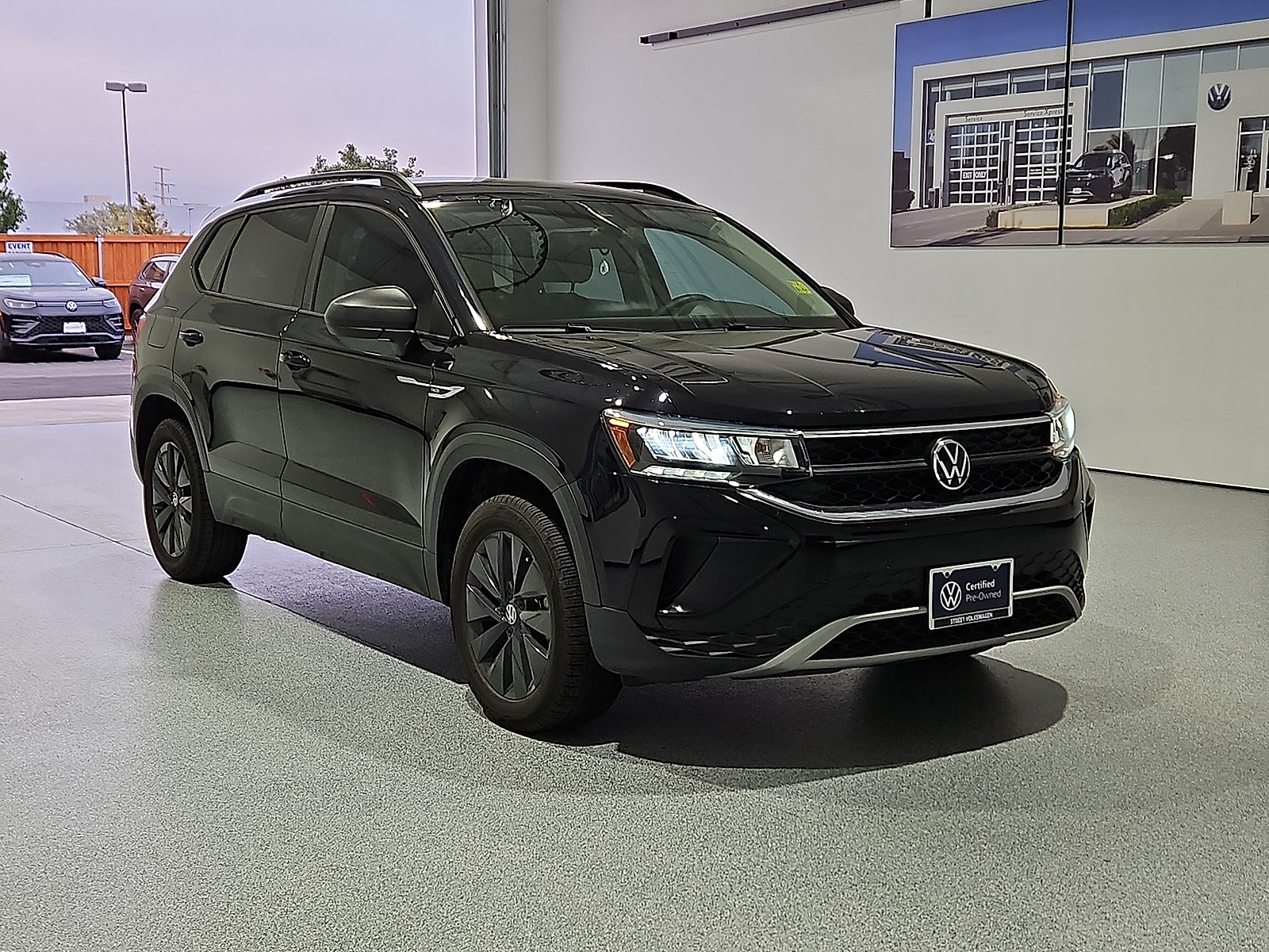 2023 Volkswagen Taos 1.5T S Deep Black at Street VW of Amarillo