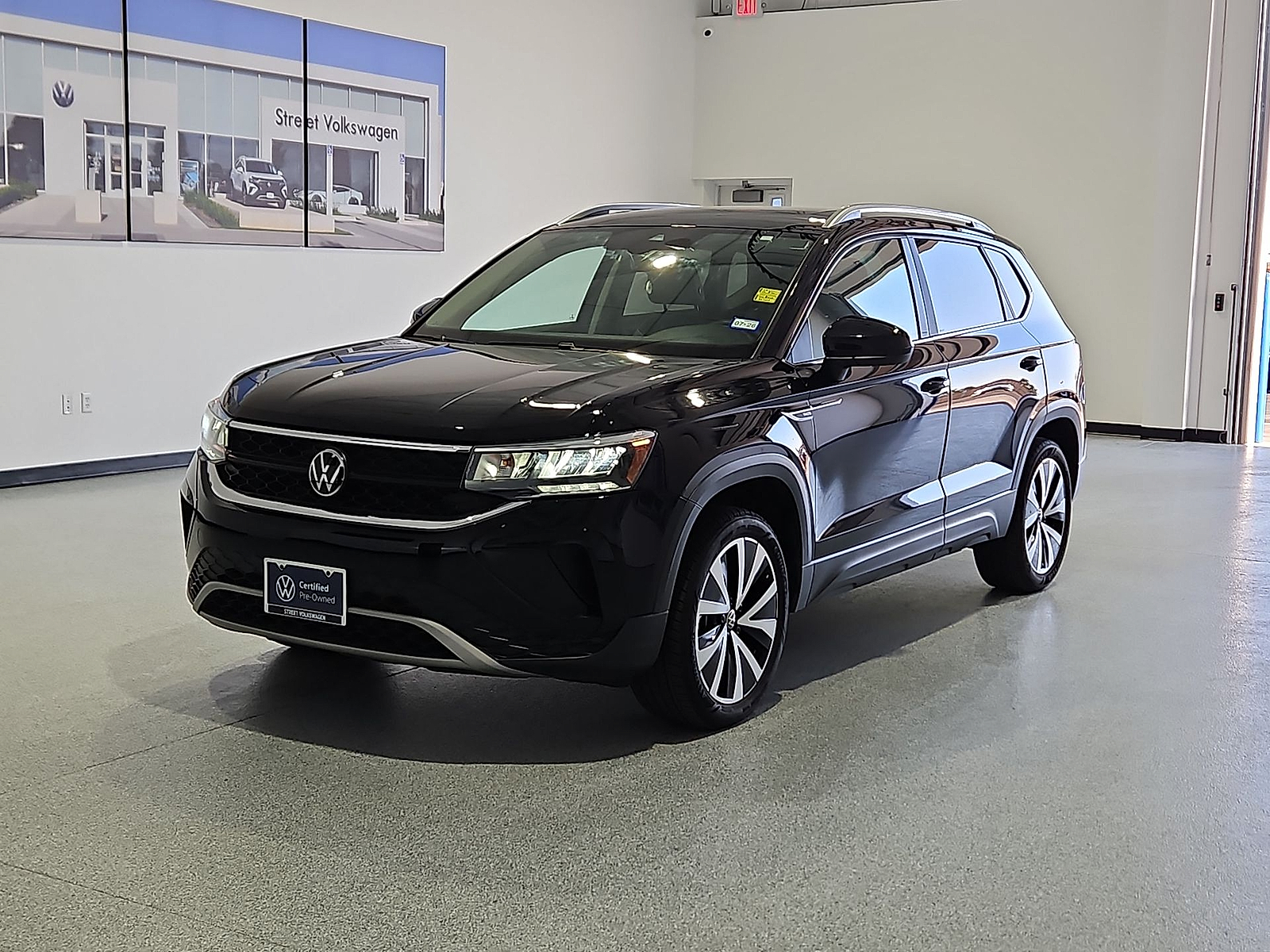 2023 Volkswagen Taos 1.5T SE Deep Black at Street VW of Amarillo