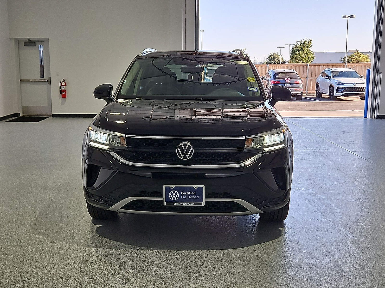 2023 Volkswagen Taos 1.5T SE Deep Black at Street VW of Amarillo