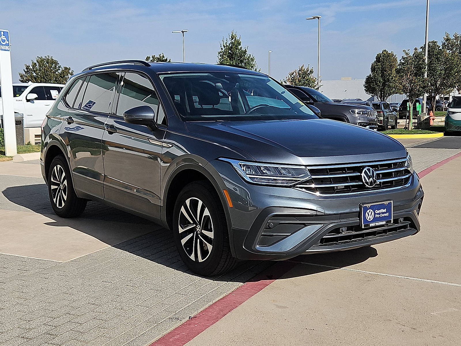 2023 Volkswagen Tiguan 2.0T S Platinum Gray Metallic at Street VW of Amarillo