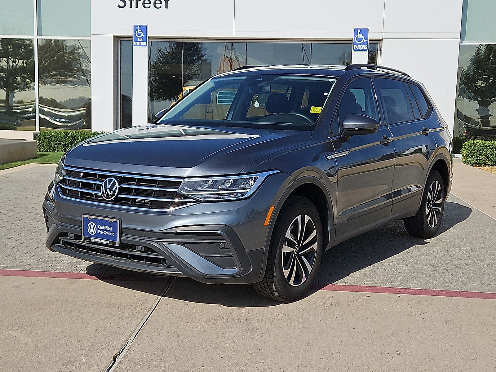 2023 Volkswagen Tiguan 2.0T S Platinum Gray Metallic at Street VW of Amarillo