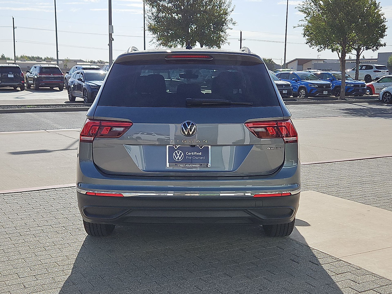 2023 Volkswagen Tiguan 2.0T S Platinum Gray Metallic at Street VW of Amarillo