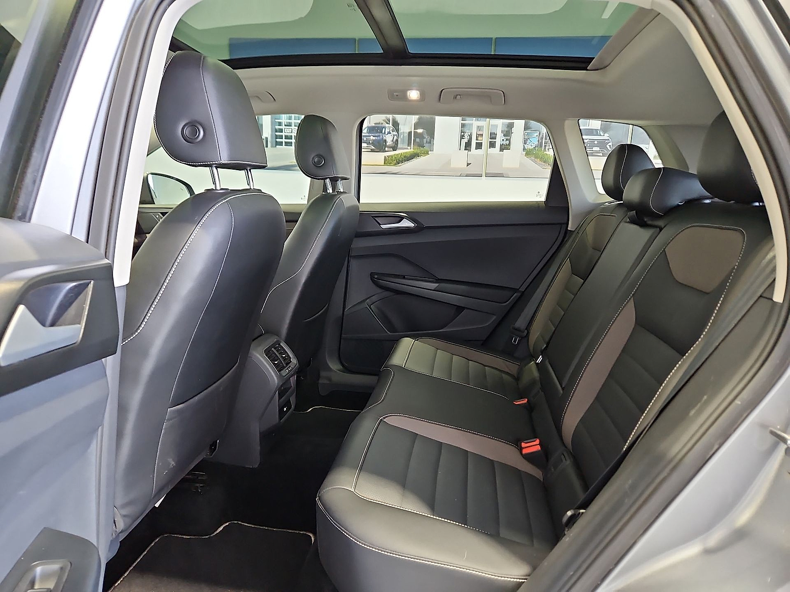 2023 Volkswagen Taos 1.5T SEL Silver Metallic at Street VW of Amarillo