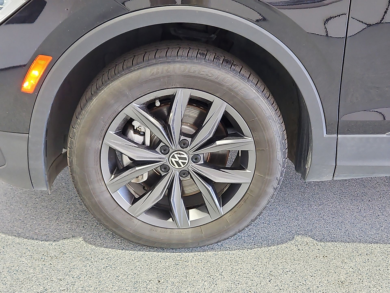 2024 Volkswagen Tiguan 2.0T SE Deep Black Pearl at Street VW of Amarillo