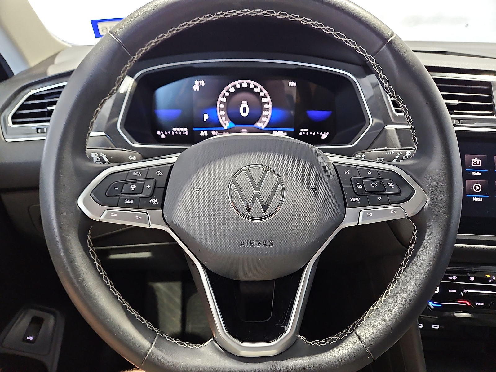 2024 Volkswagen Tiguan 2.0T SE Deep Black Pearl at Street VW of Amarillo