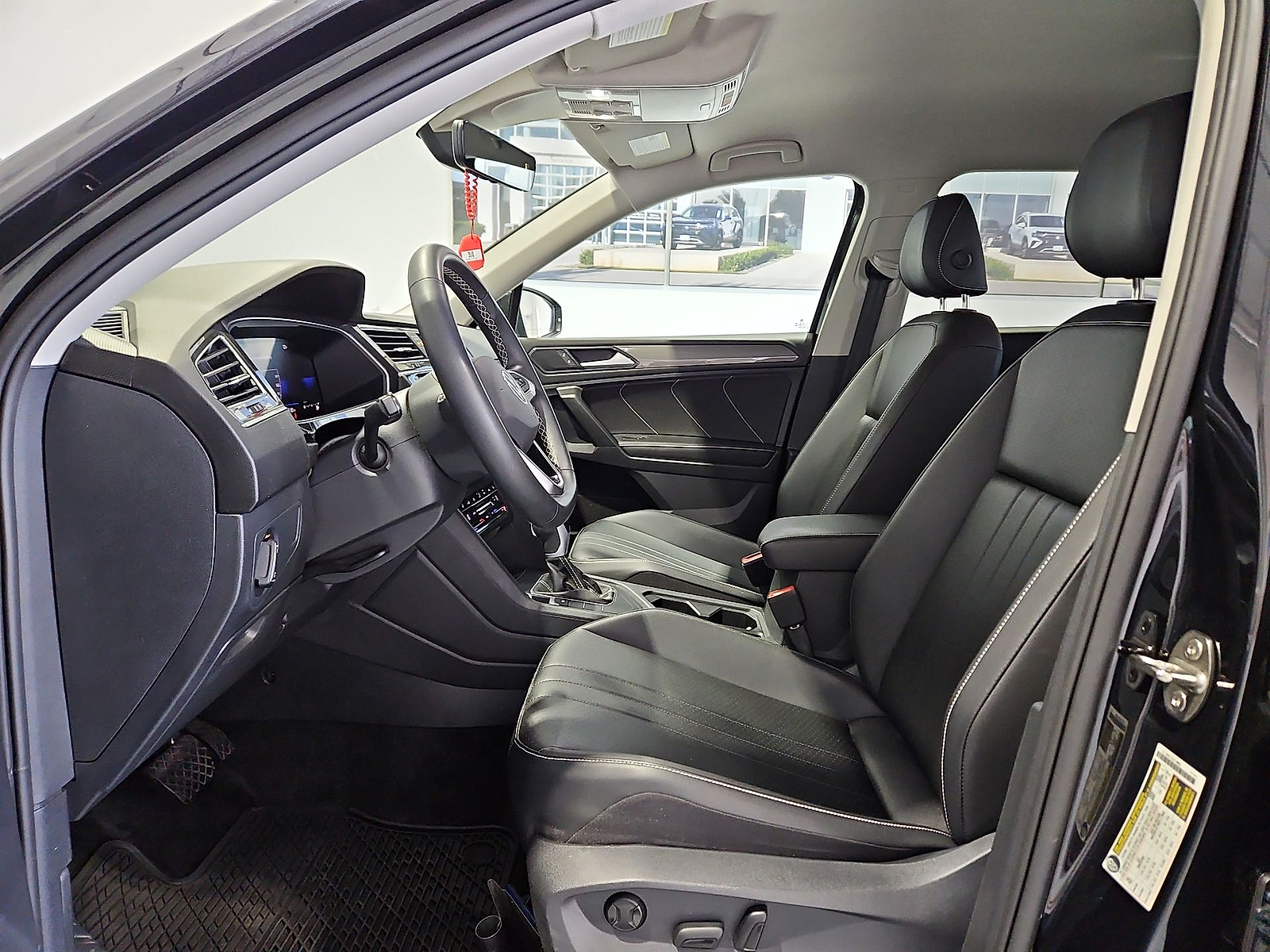 2024 Volkswagen Tiguan 2.0T SE Deep Black Pearl at Street VW of Amarillo