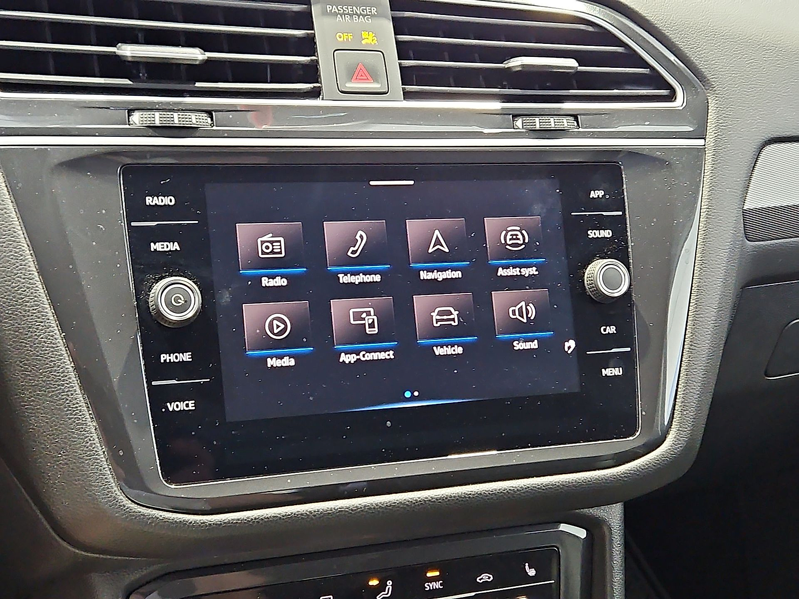 2024 Volkswagen Tiguan 2.0T SE Deep Black Pearl at Street VW of Amarillo