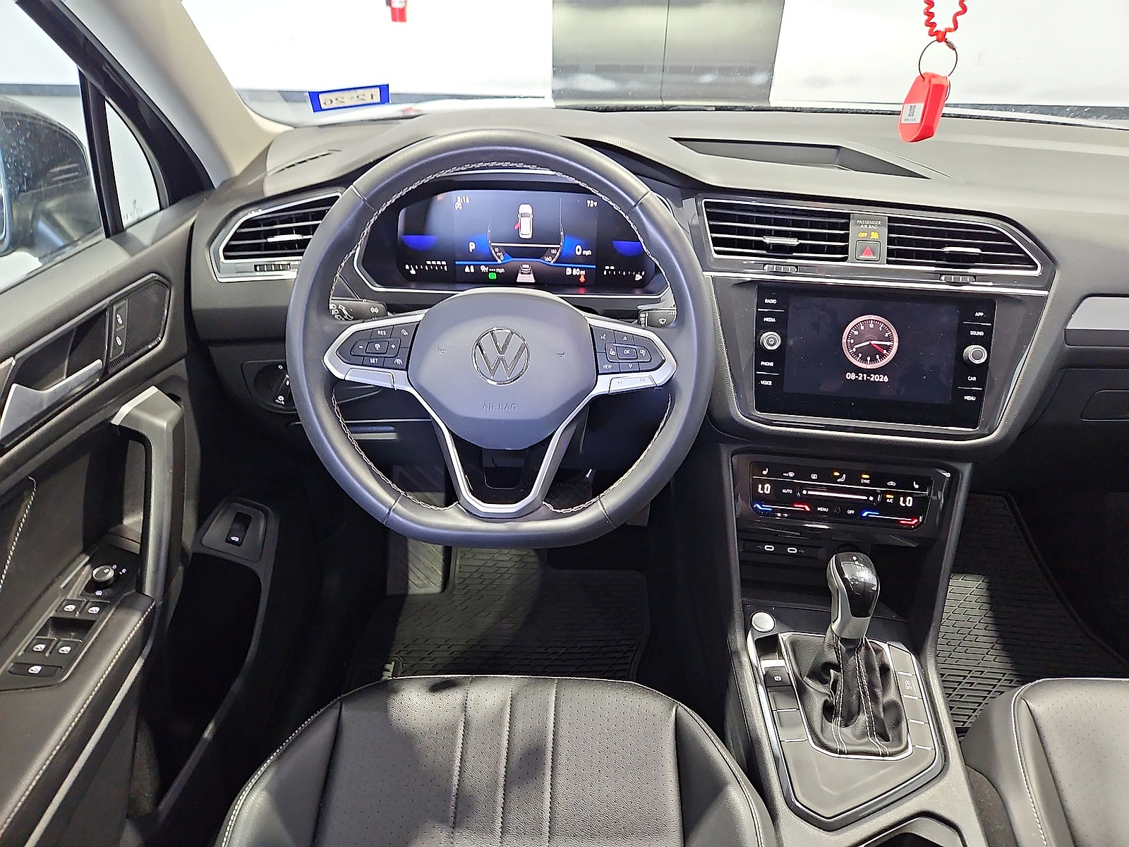 2024 Volkswagen Tiguan 2.0T SE Deep Black Pearl at Street VW of Amarillo