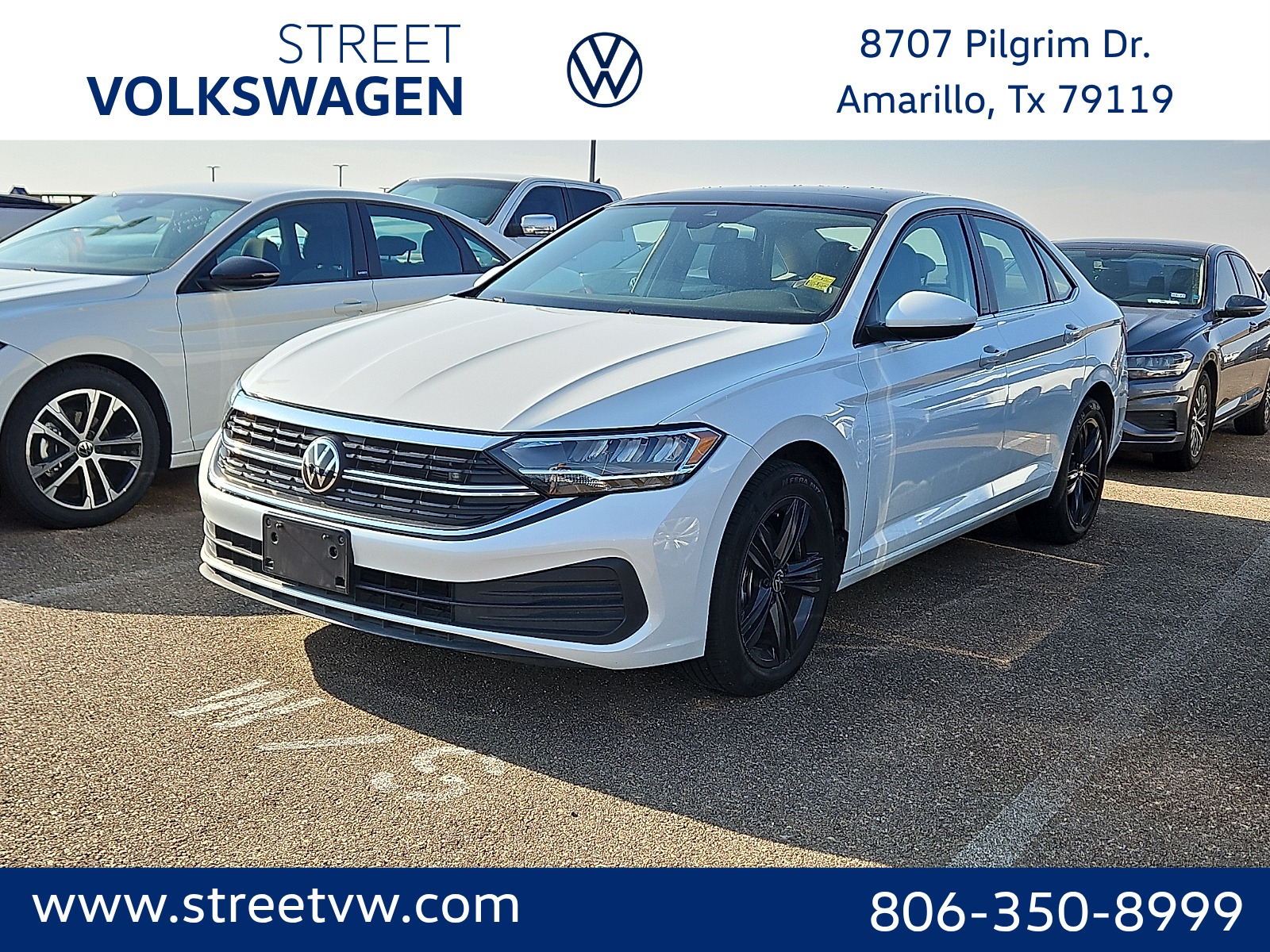 2024 Volkswagen Jetta 1.5T SE Opal White at Bobby Duby Motors