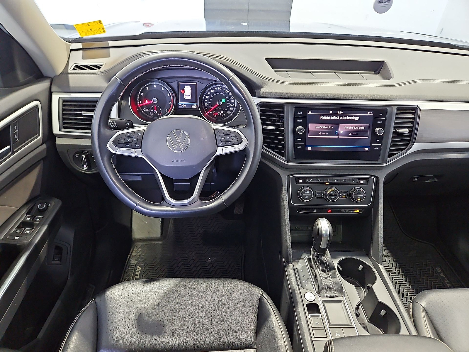 2021 Volkswagen Atlas 3.6L V6 SE w/Technology Blue Metallic at Street VW of Amarillo