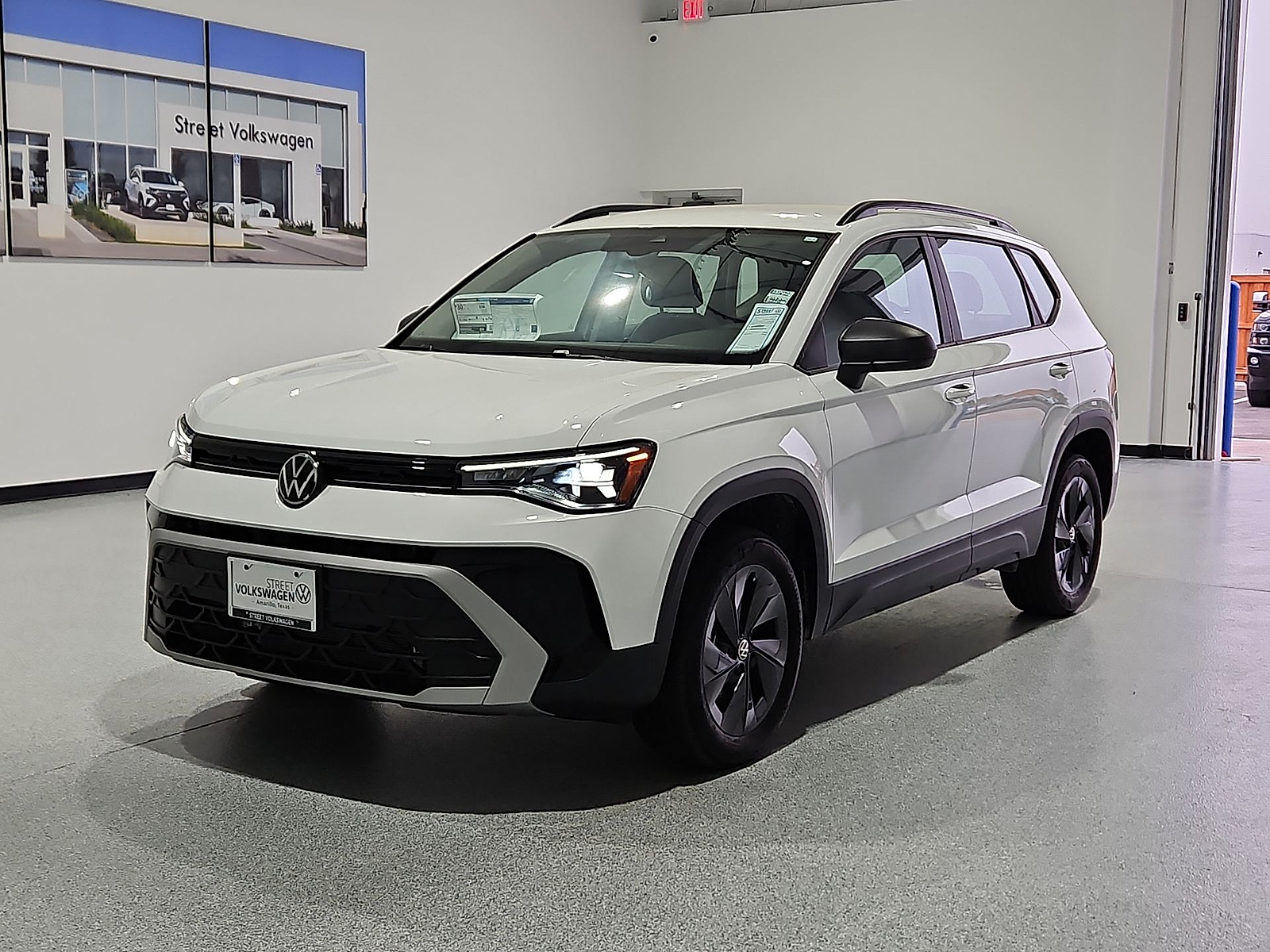 2027 Volkswagen Taos S Pure White at Street VW of Amarillo