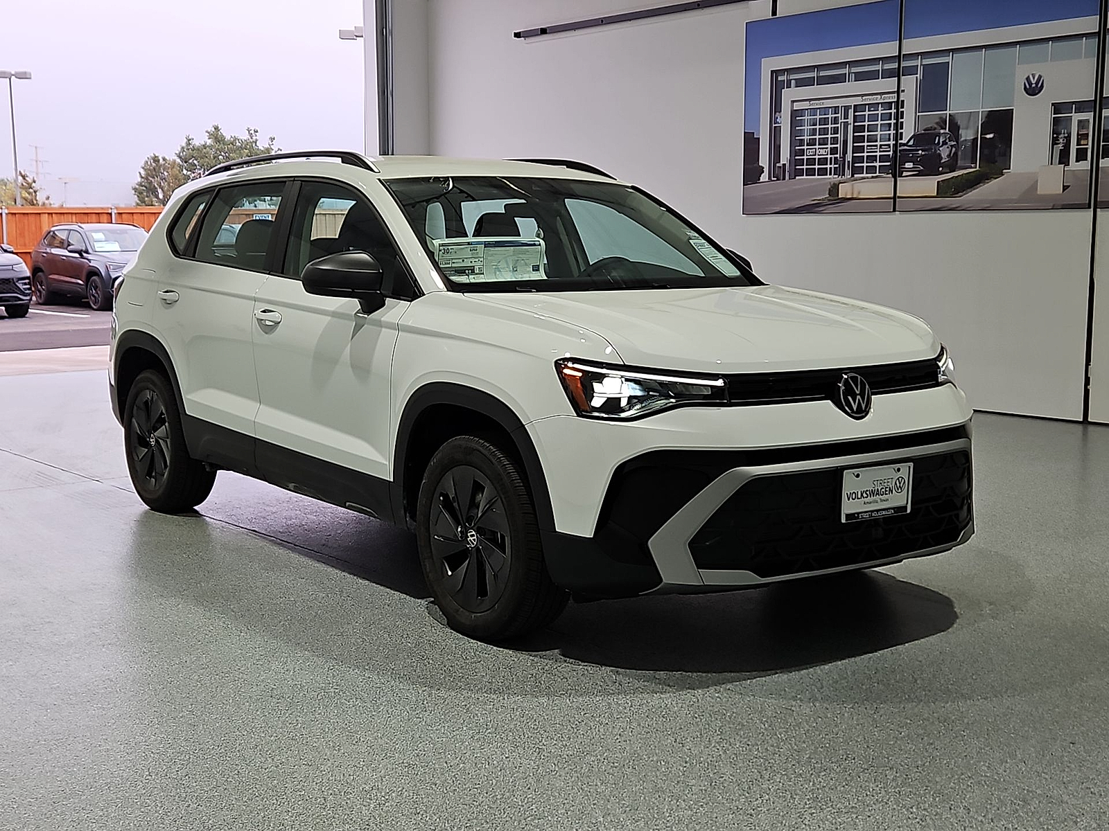 2027 Volkswagen Taos S Pure White at Street VW of Amarillo