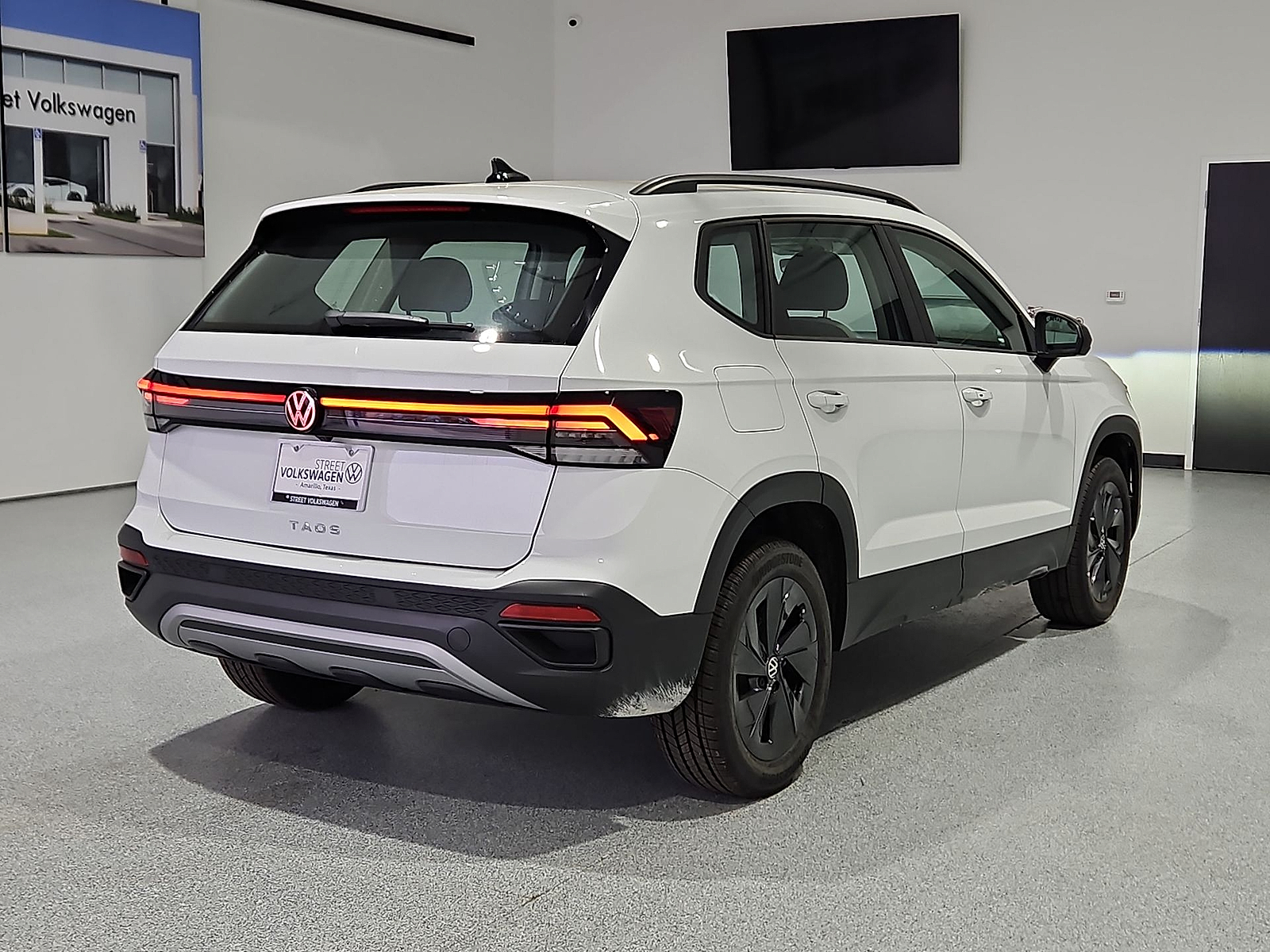 2027 Volkswagen Taos S Pure White at Street VW of Amarillo