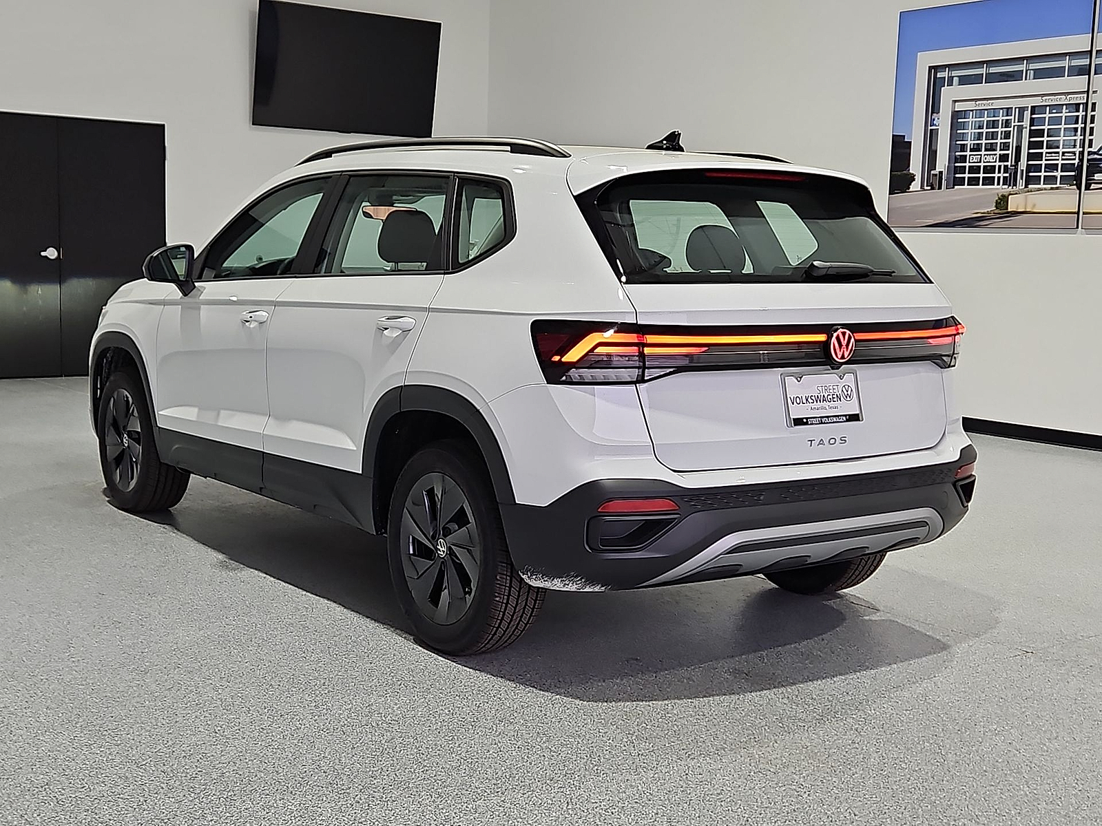 2027 Volkswagen Taos S Pure White at Street VW of Amarillo