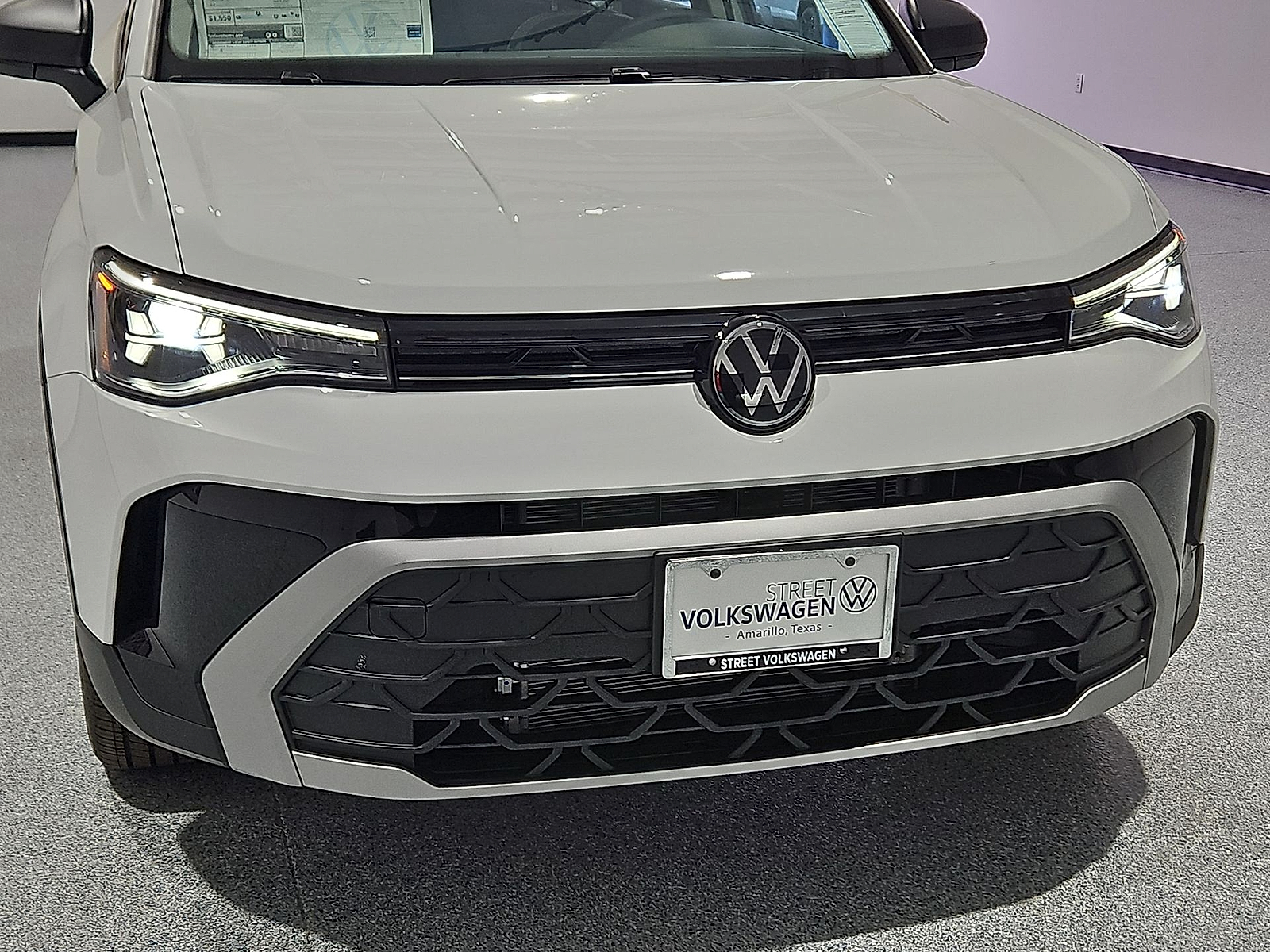2027 Volkswagen Taos S Pure White at Street VW of Amarillo