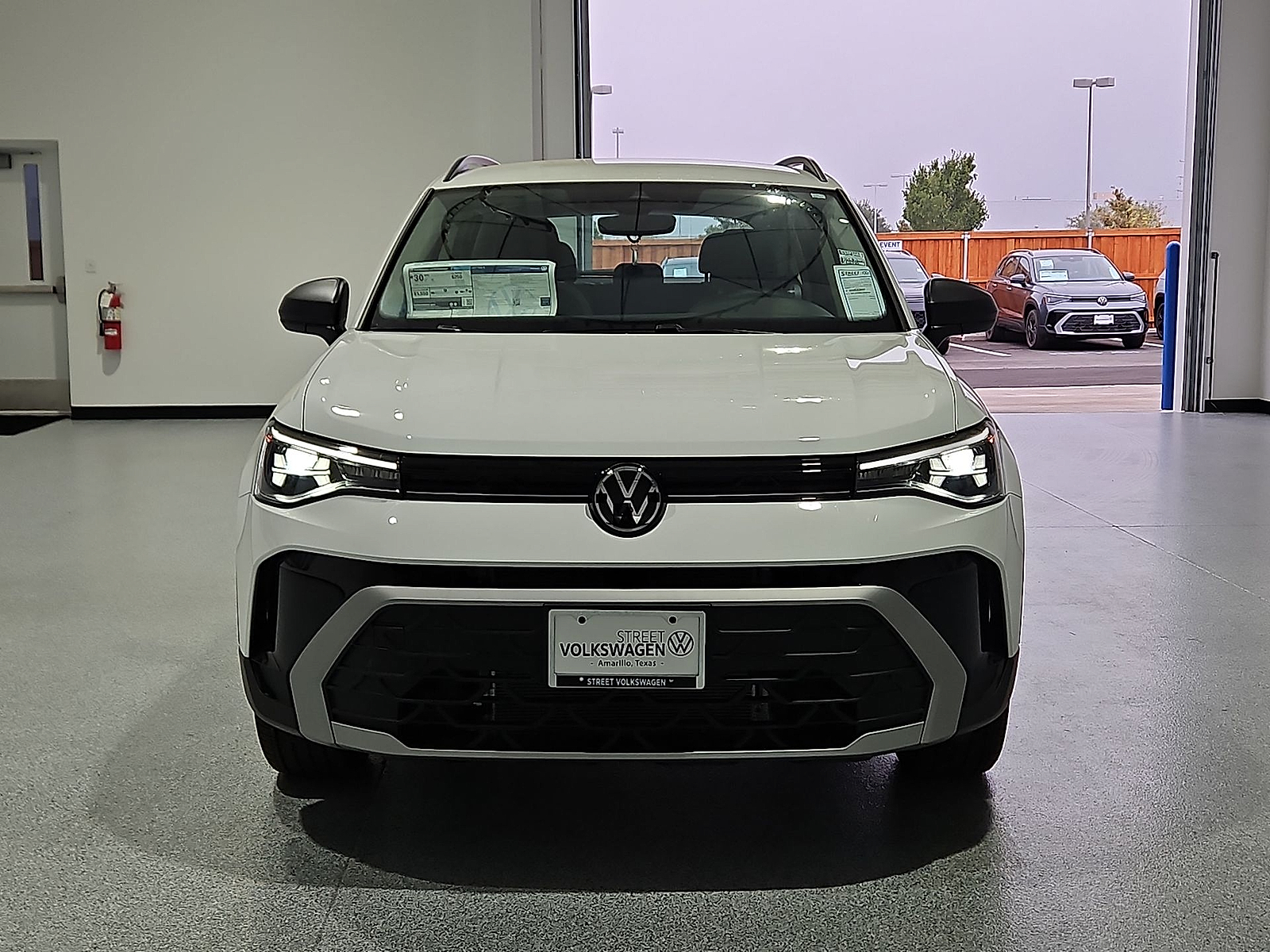 2027 Volkswagen Taos S Pure White at Street VW of Amarillo