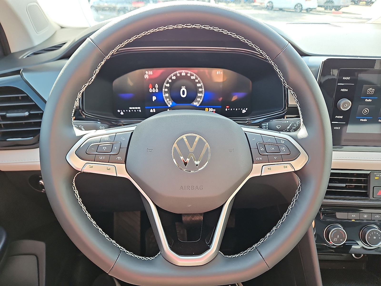 2027 Volkswagen Taos S Deep Black Pearl at Street VW of Amarillo