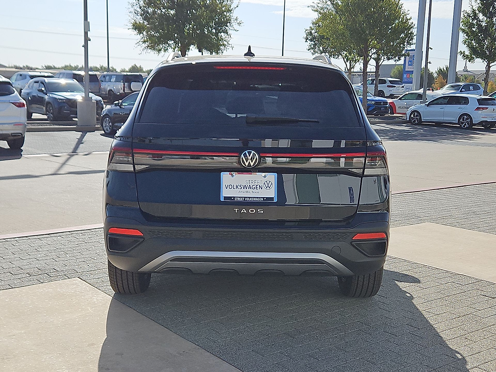2027 Volkswagen Taos S Deep Black Pearl at Street VW of Amarillo