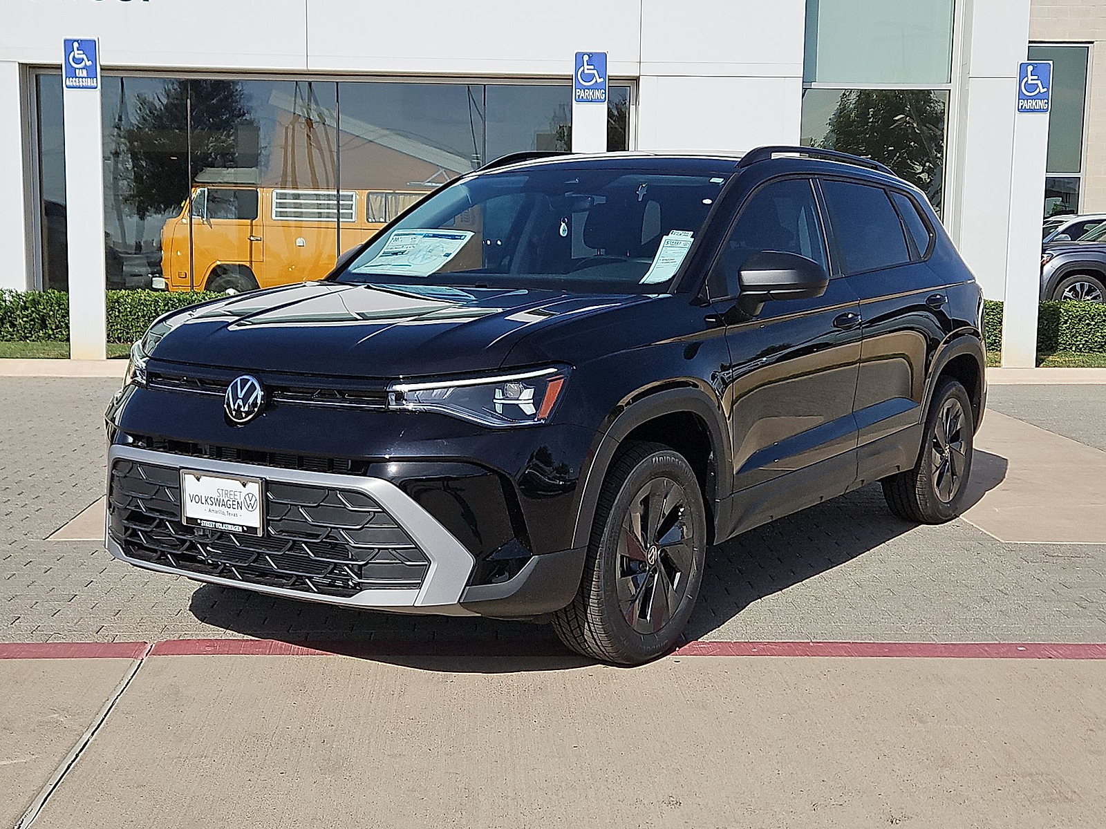 2027 Volkswagen Taos S Deep Black Pearl at Street VW of Amarillo