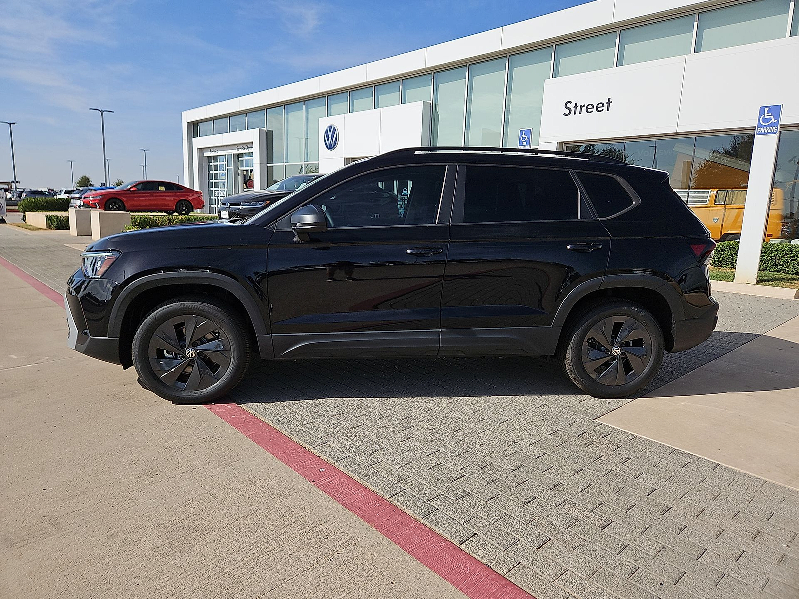 2027 Volkswagen Taos S Deep Black Pearl at Street VW of Amarillo