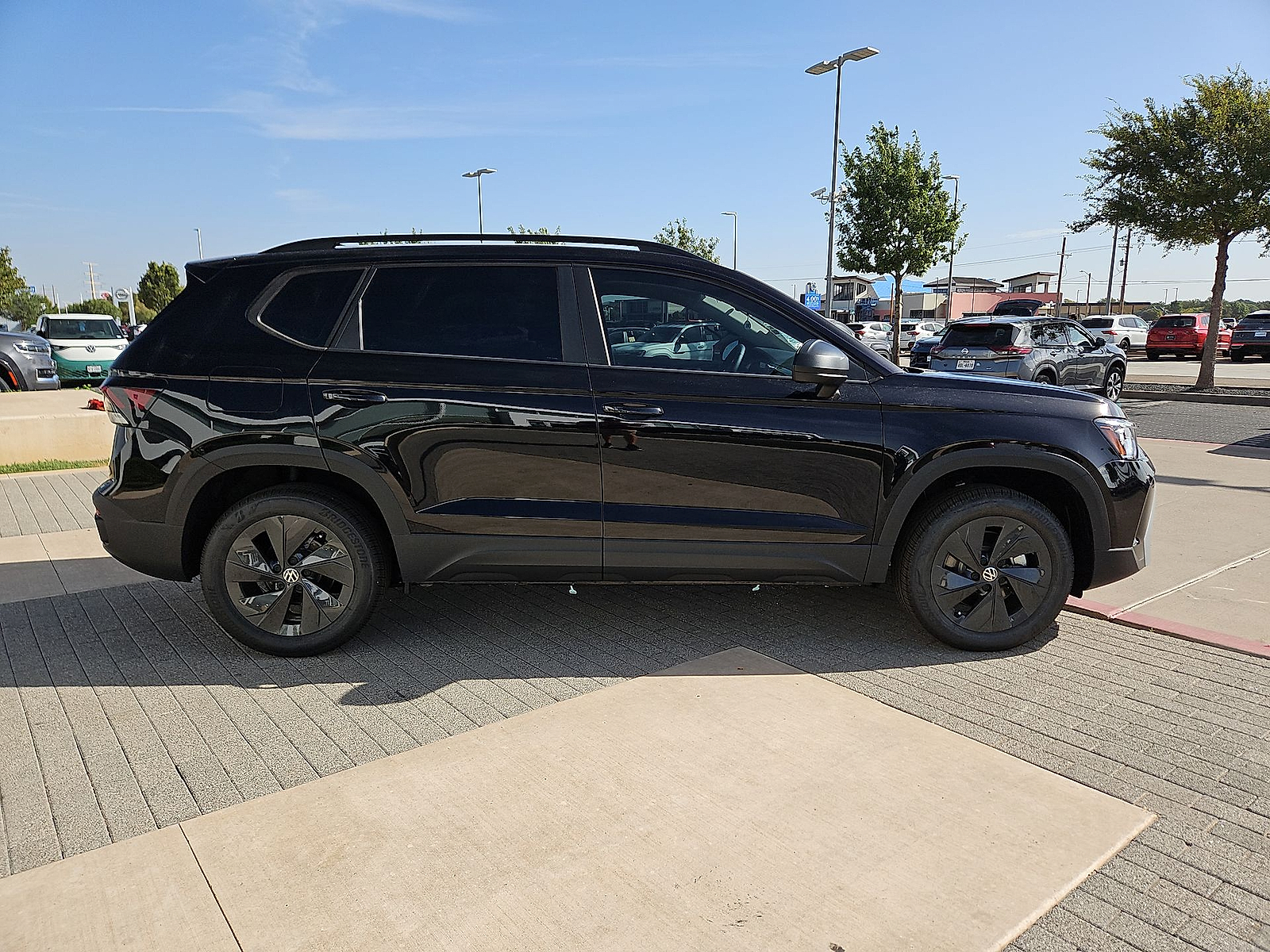 2027 Volkswagen Taos S Deep Black Pearl at Street VW of Amarillo