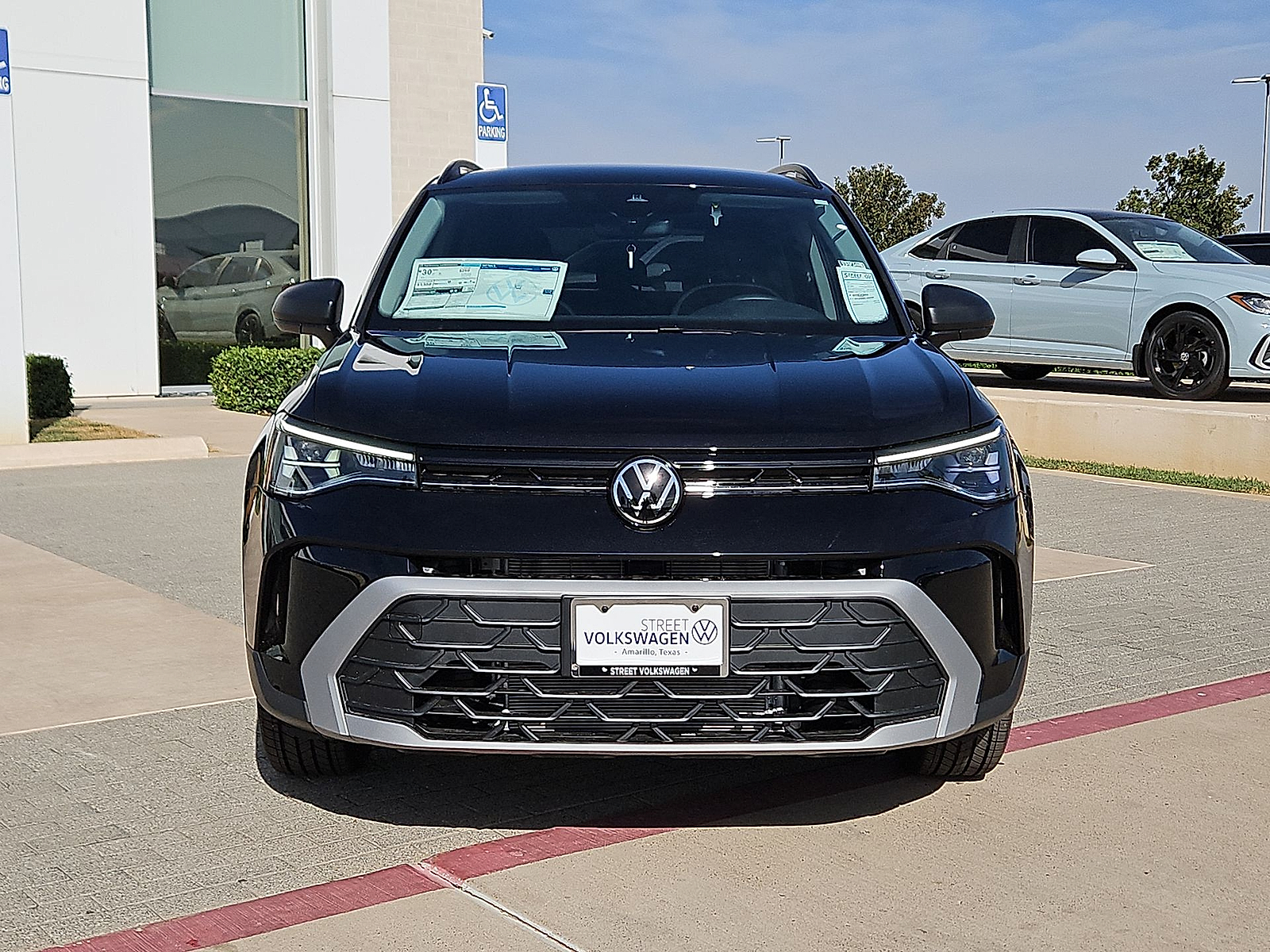2027 Volkswagen Taos S Deep Black Pearl at Street VW of Amarillo