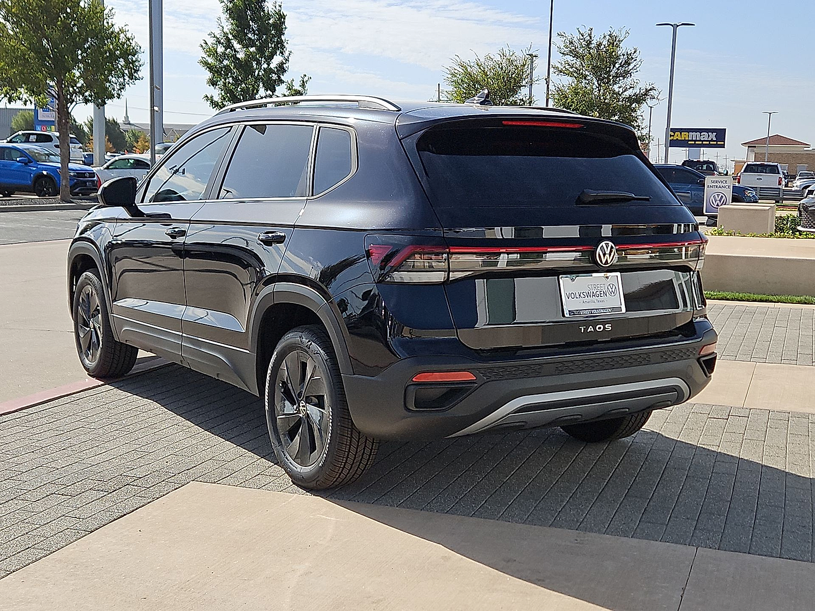 2027 Volkswagen Taos S Deep Black Pearl at Street VW of Amarillo