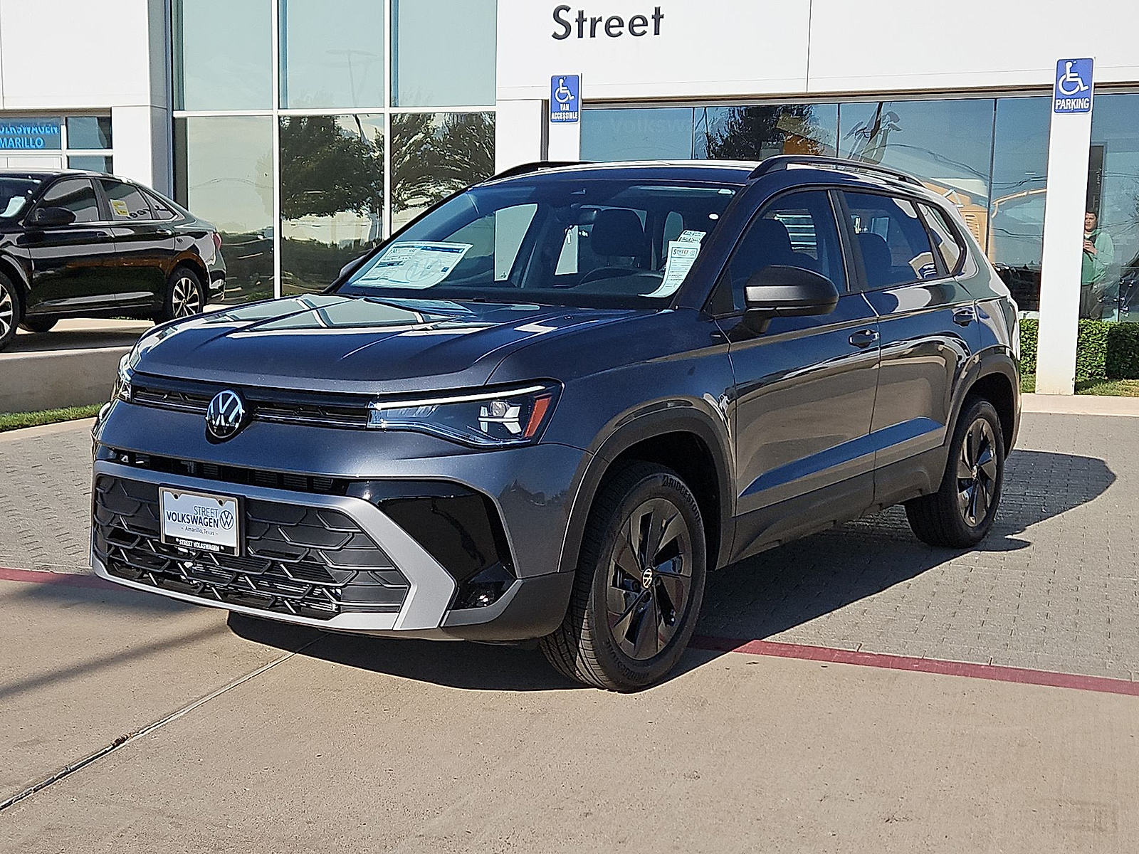2027 Volkswagen Taos S Platinum Gray Metallic at Street VW of Amarillo