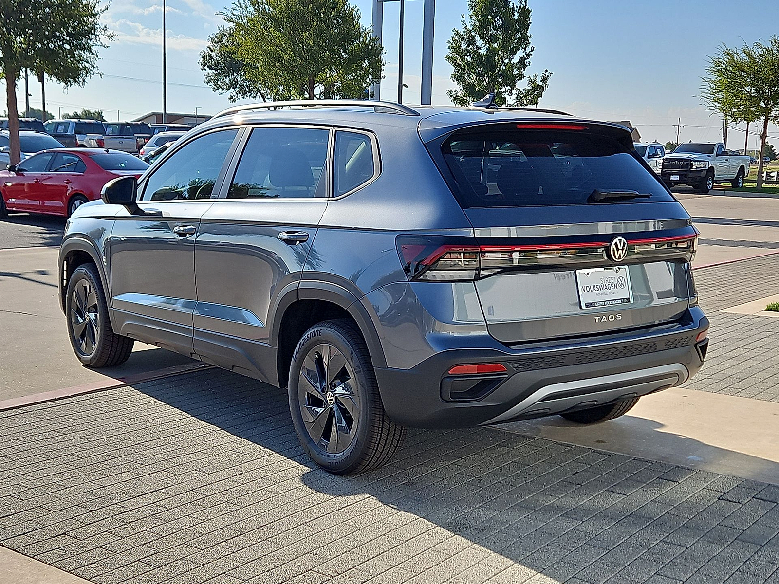 2027 Volkswagen Taos S Platinum Gray Metallic at Street VW of Amarillo
