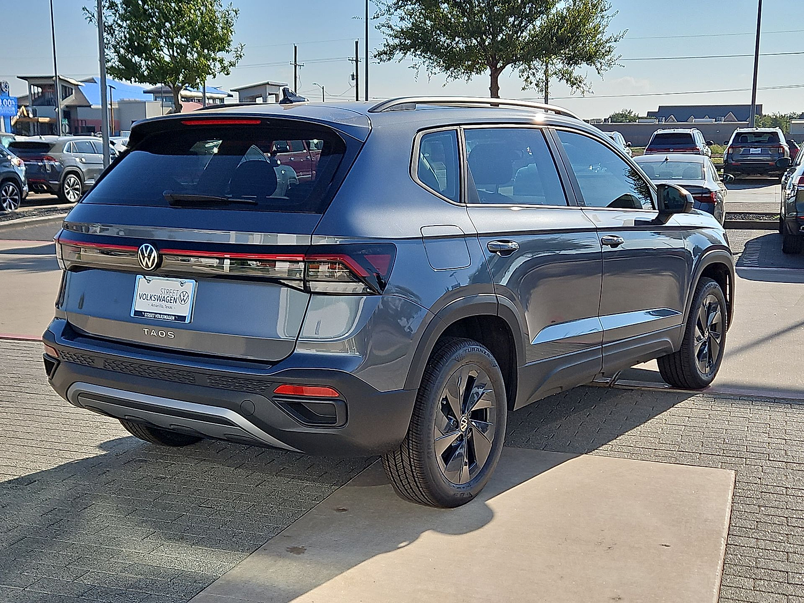 2027 Volkswagen Taos S Platinum Gray Metallic at Street VW of Amarillo