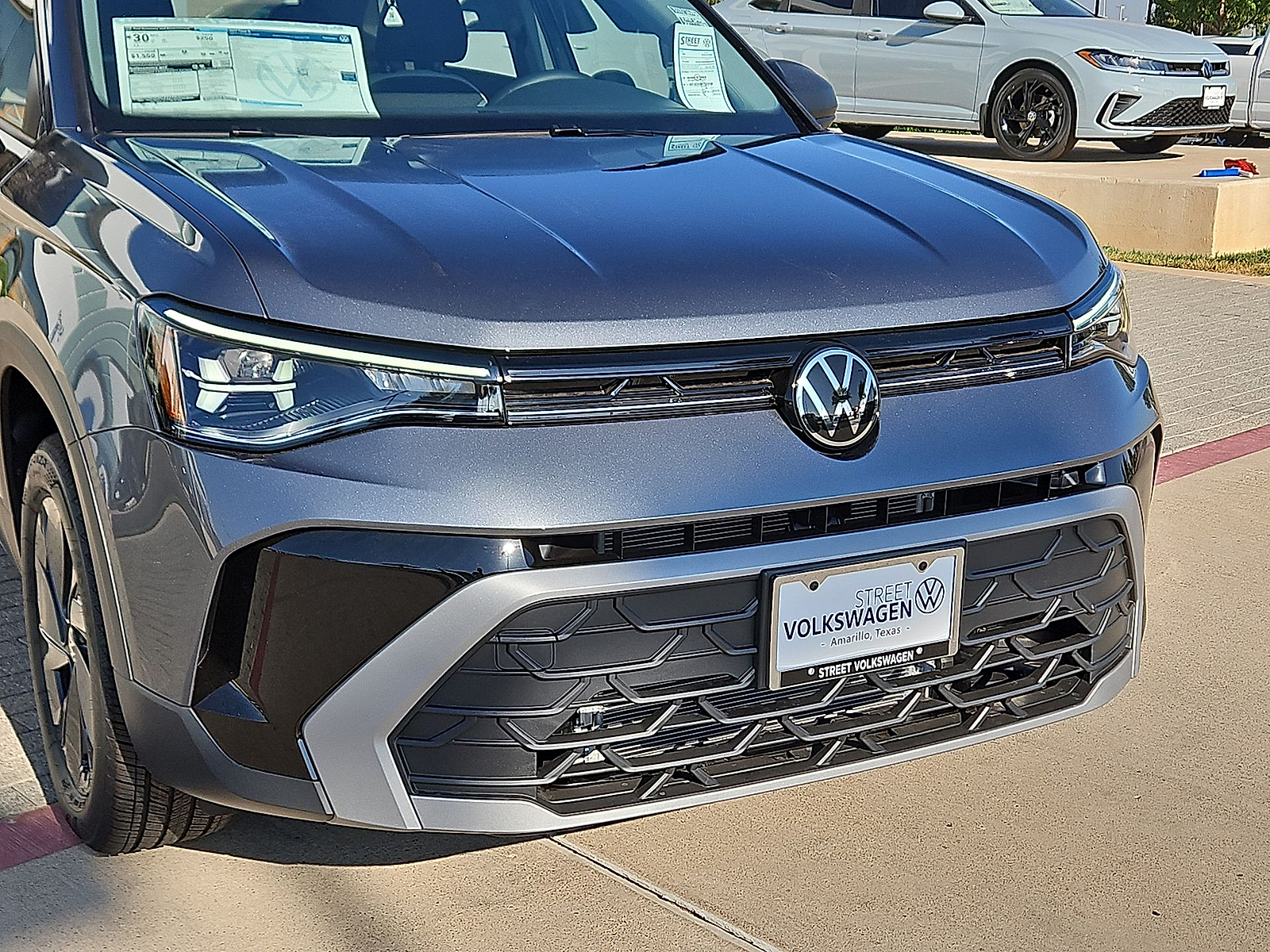 2027 Volkswagen Taos S Platinum Gray Metallic at Street VW of Amarillo