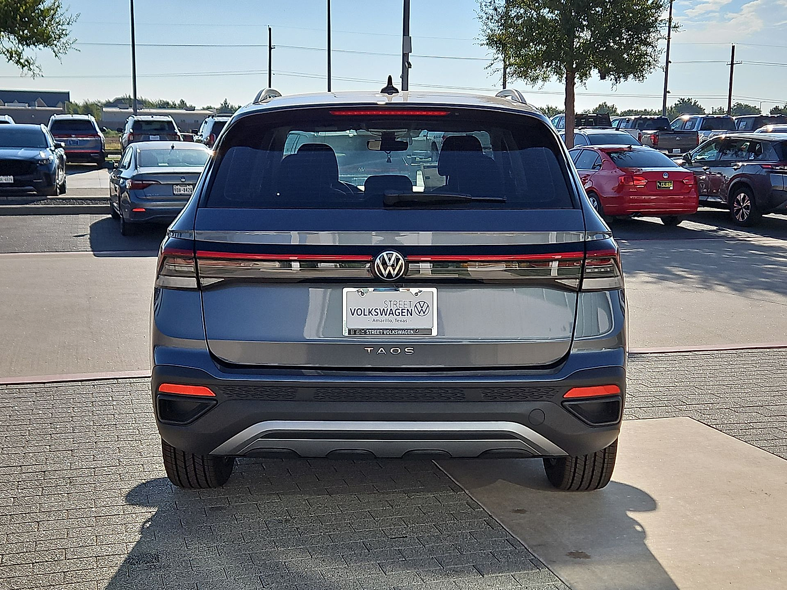 2027 Volkswagen Taos S Platinum Gray Metallic at Street VW of Amarillo
