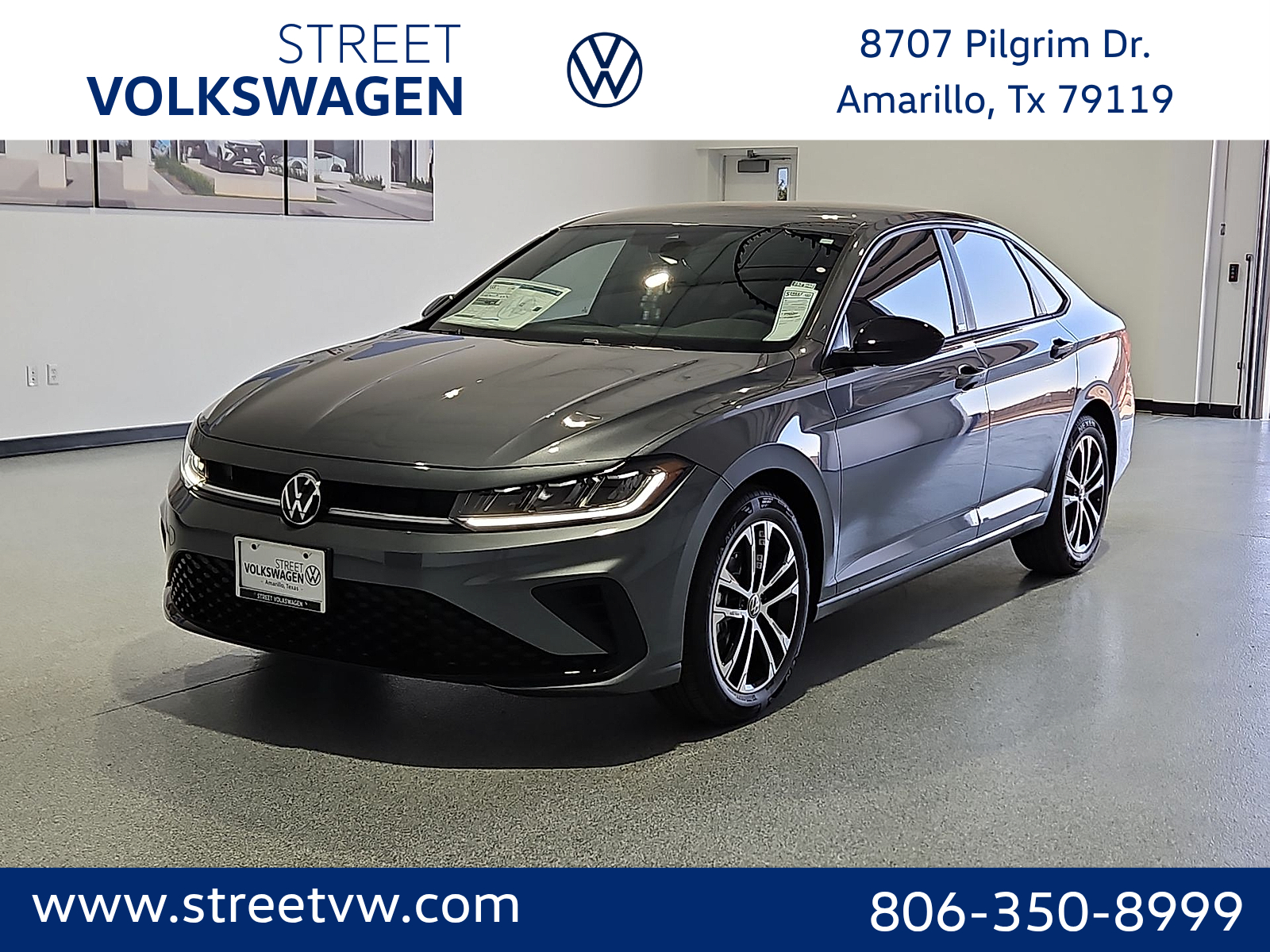 2027 Volkswagen Jetta Sport in Platinum Gray Metallic
