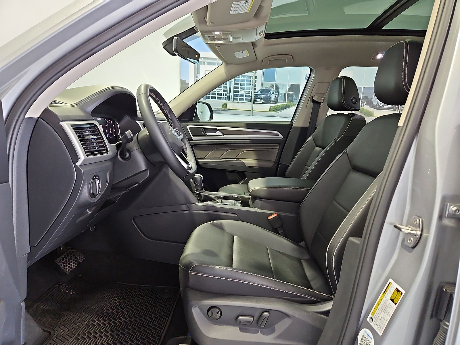 2023 Volkswagen Atlas 3.6L V6 SE w/Technology Pyrite Silver Metallic at Street VW of Amarillo