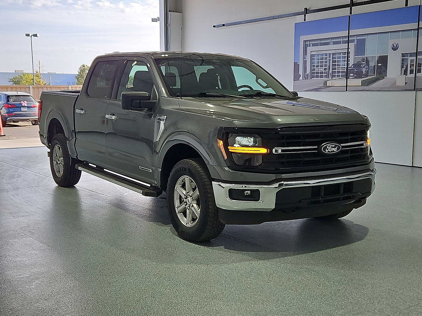 2025 Ford F-150 XLT Gray Metallic at Bobby Duby Motors