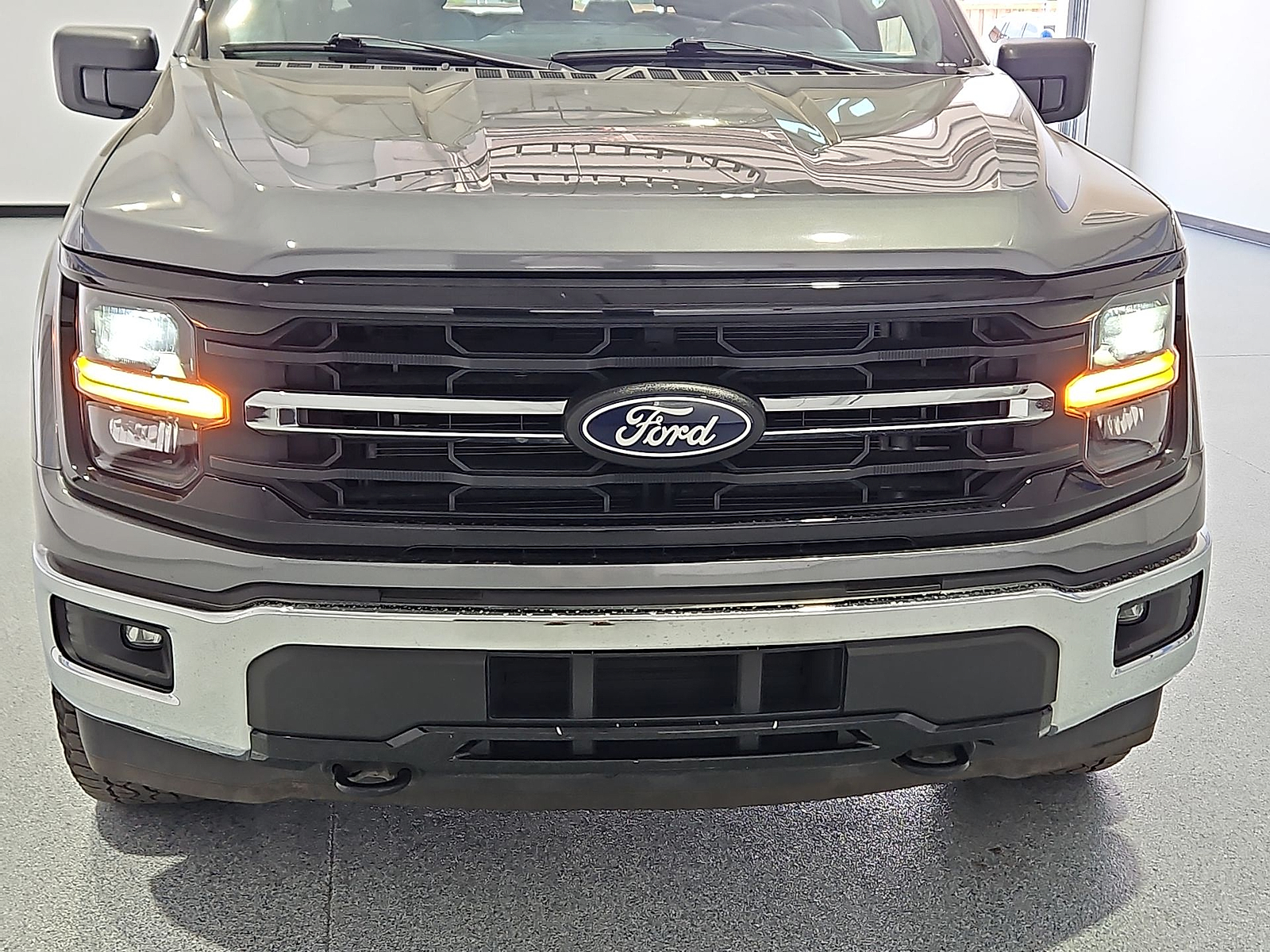 2025 Ford F-150 XLT Gray Metallic at Bobby Duby Motors